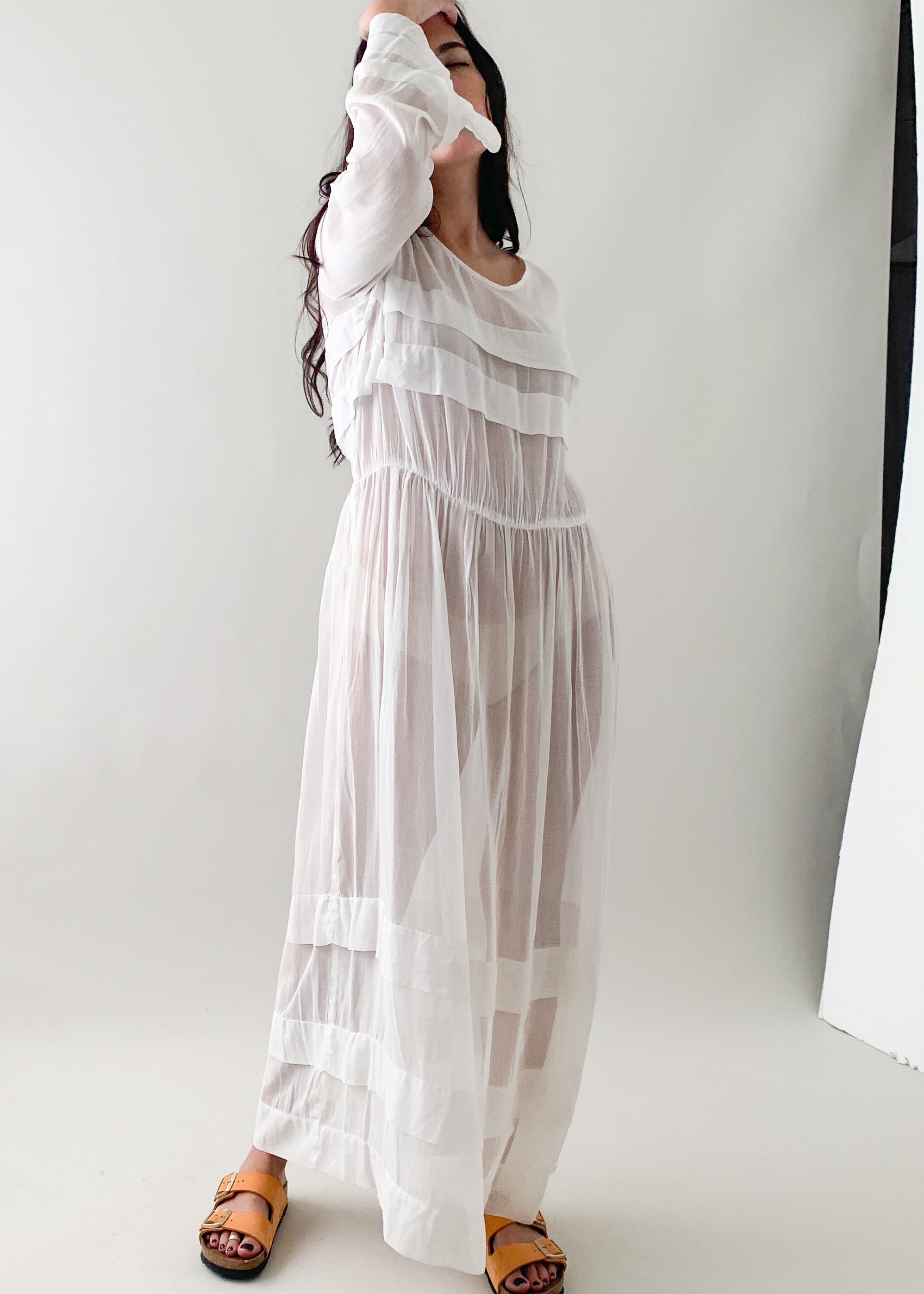 Antique Sheer Edwardian Dress