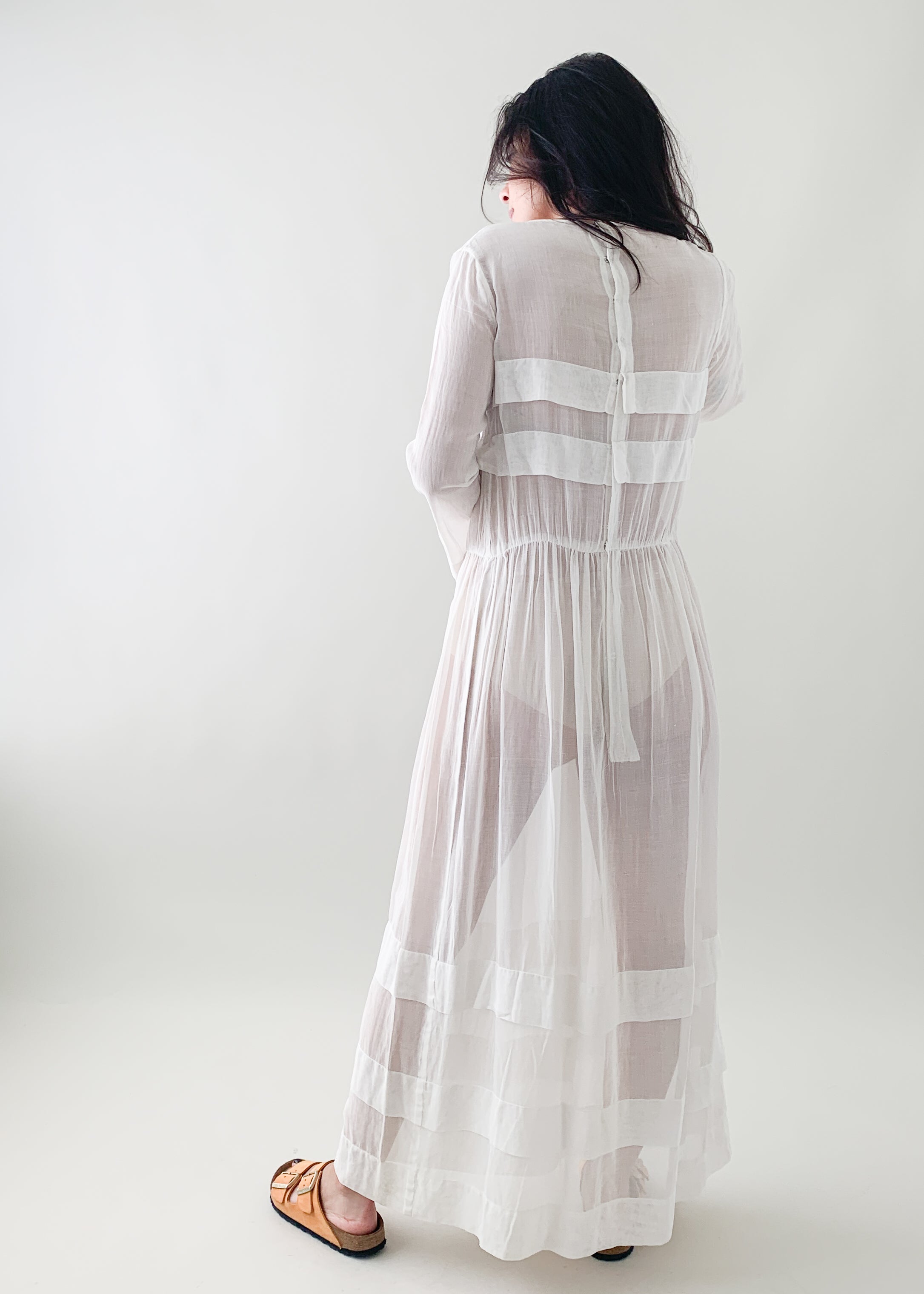 Antique Sheer Edwardian Dress