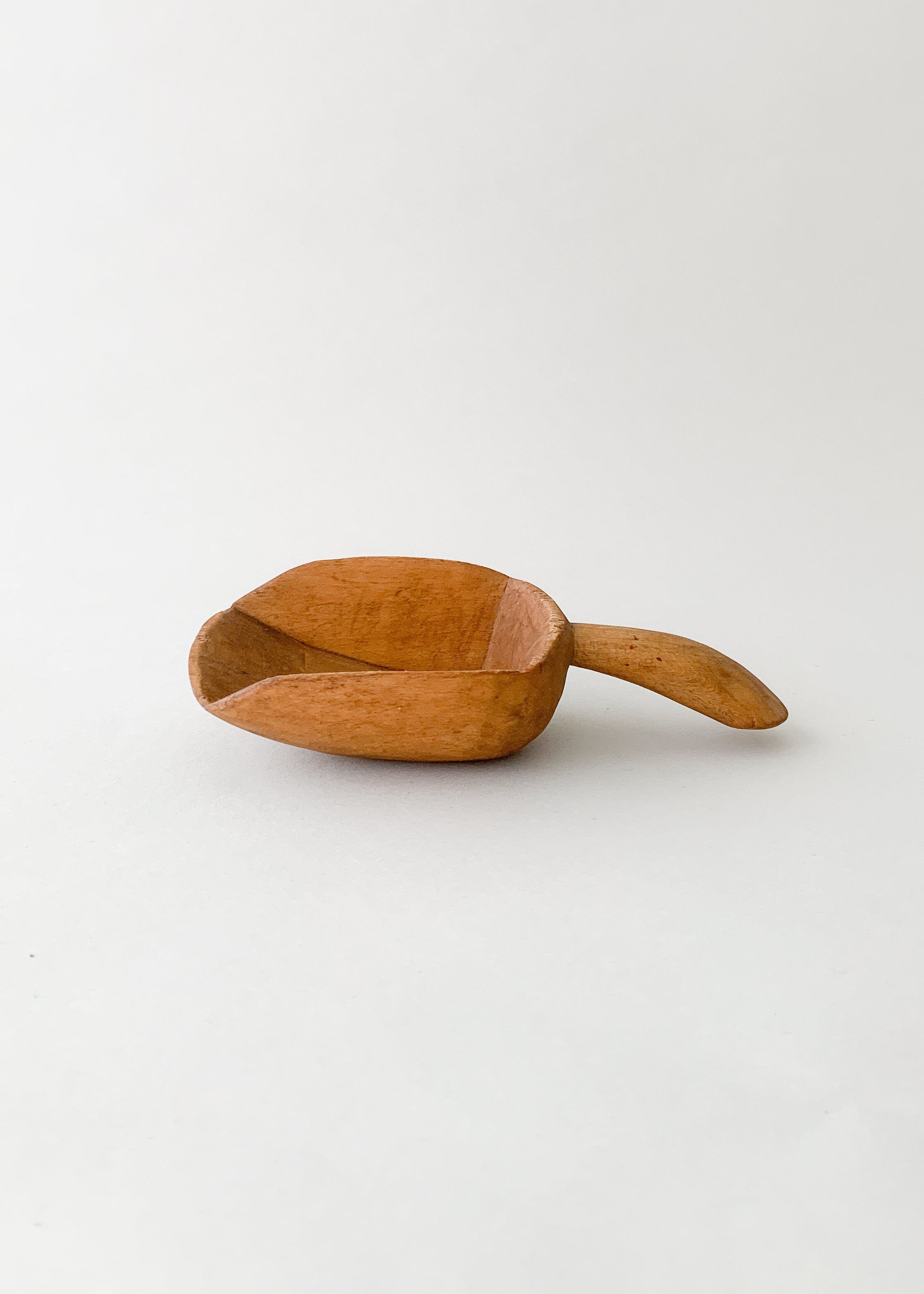 Antique Wood Scoop