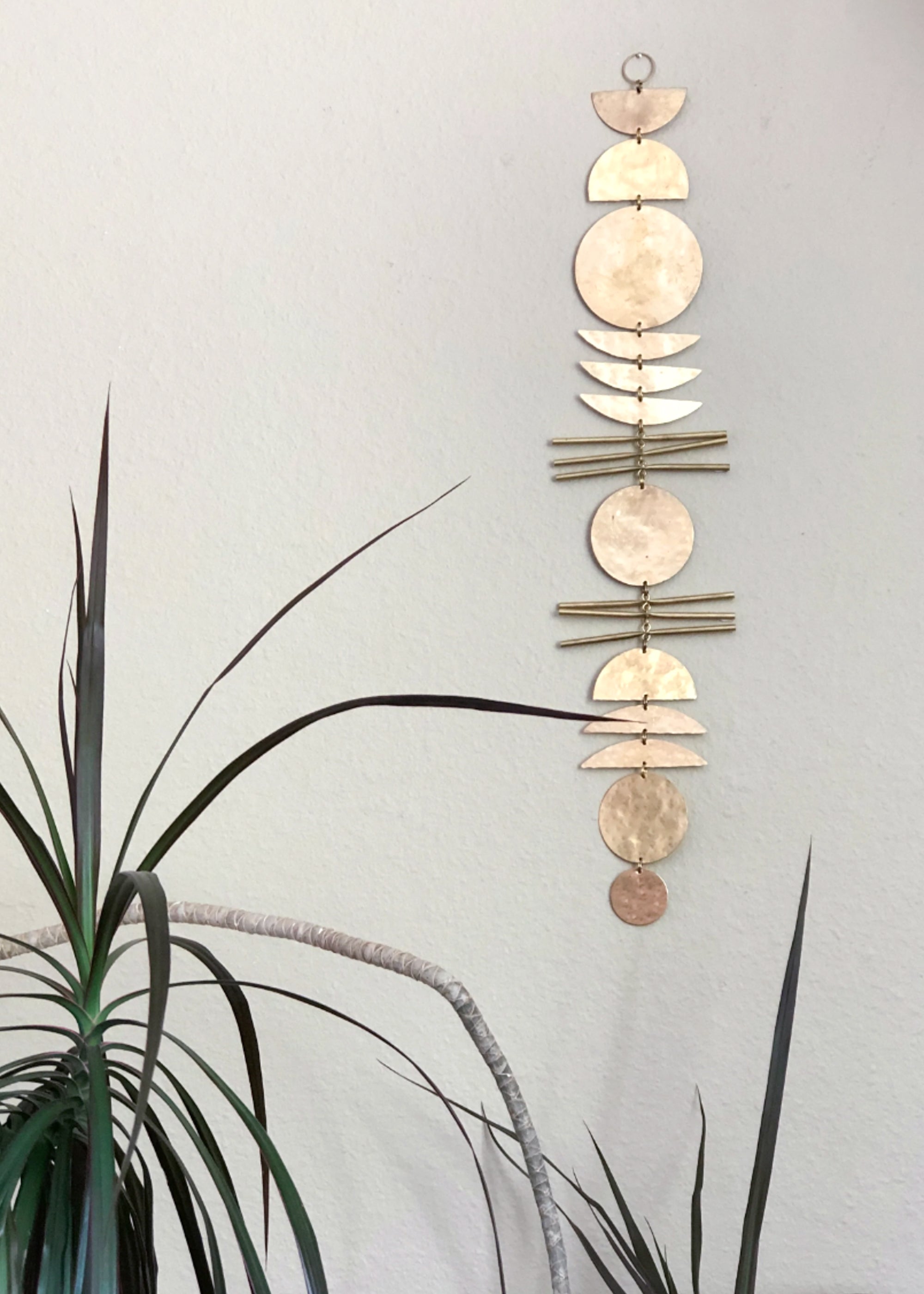 Brass Mobile Wall Hanging