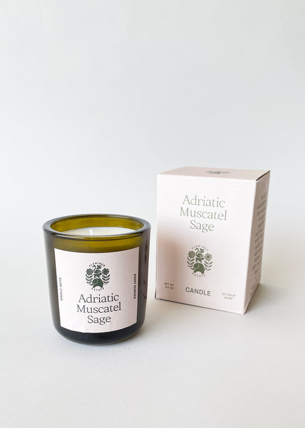 Adriatic Muscatel Sage Candle - Raleigh Vintage