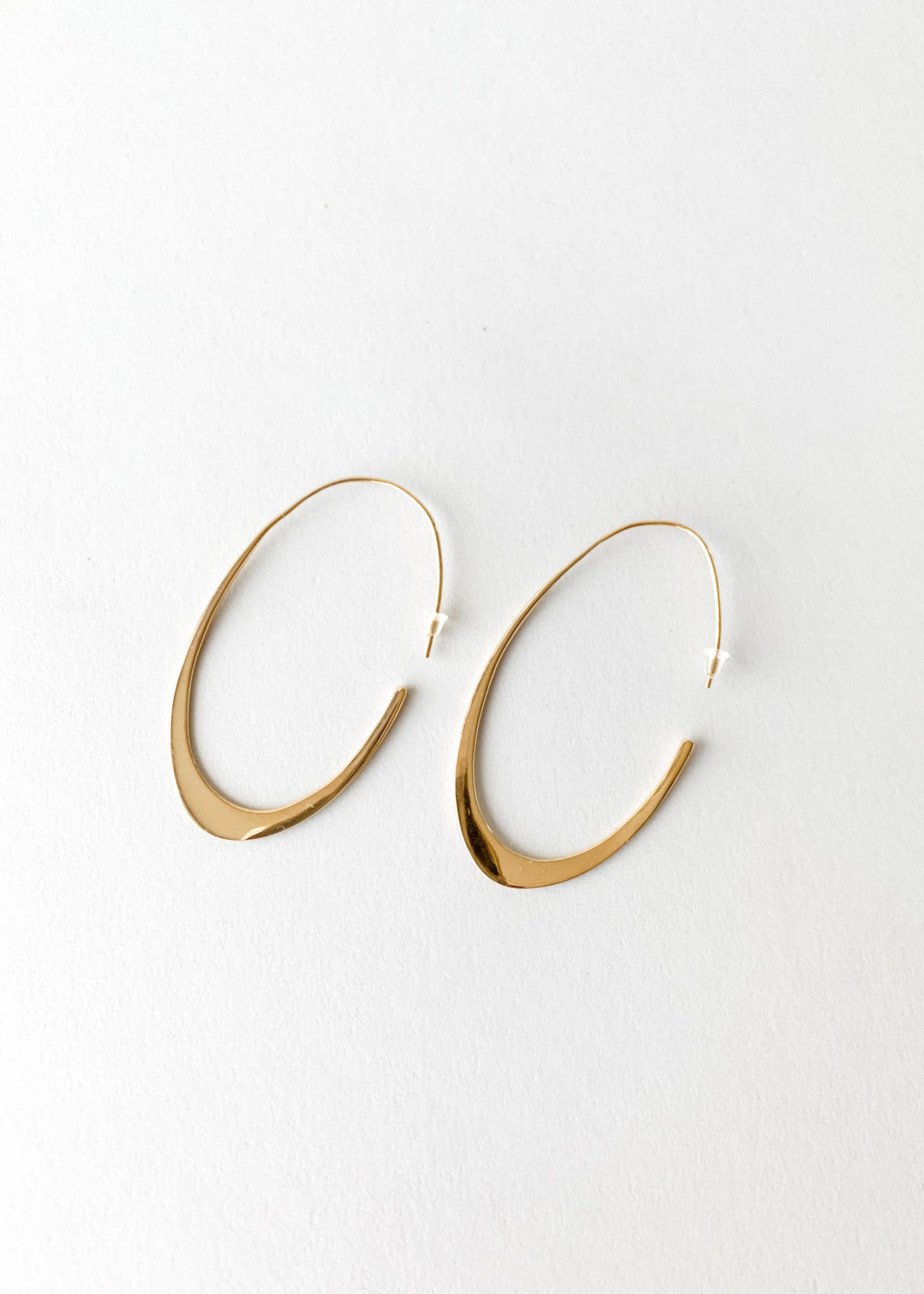 Mezi Tapered Hoop Earrings