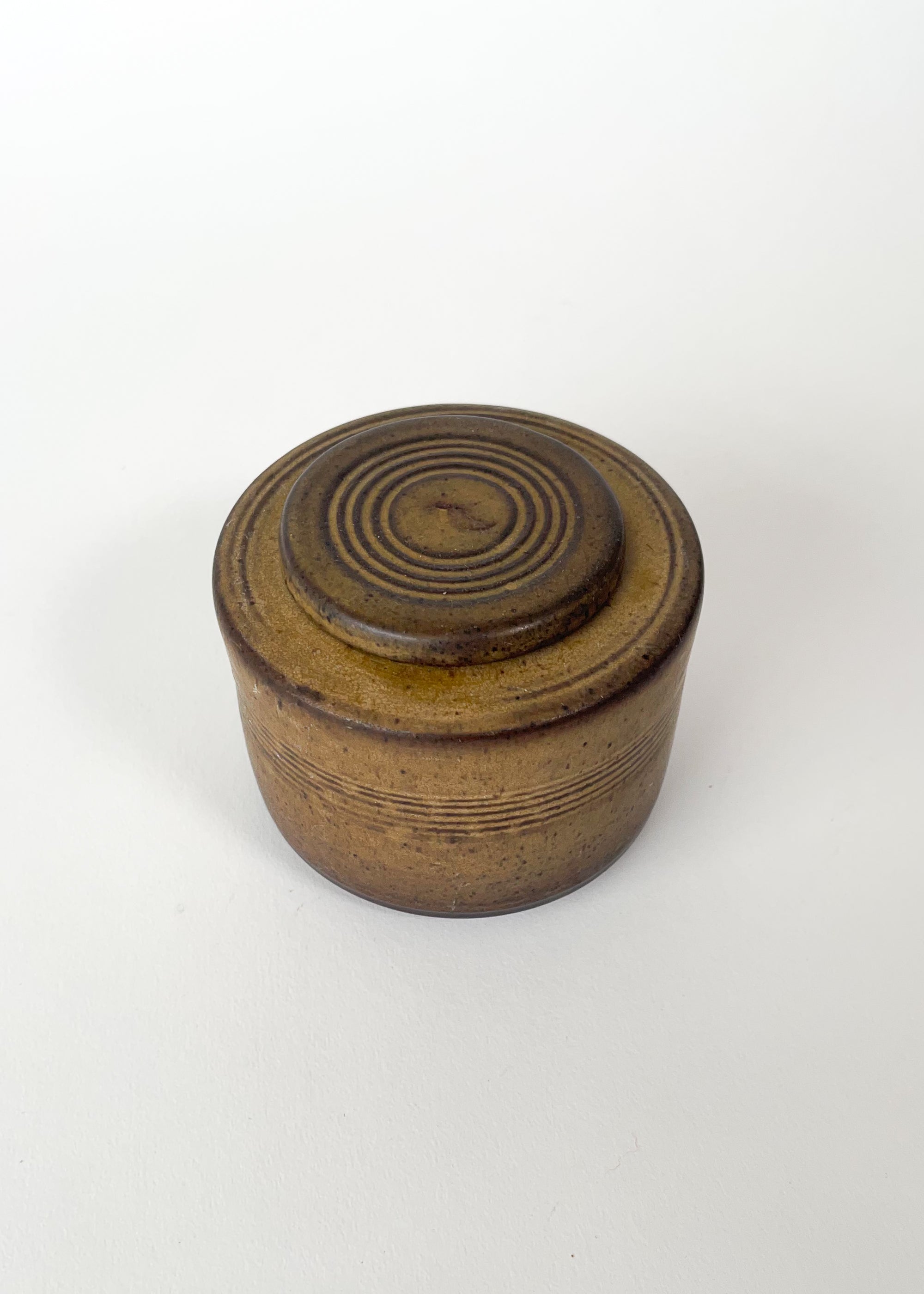 Vintage MCM Zaalberg Studio Pottery Sugar Jar