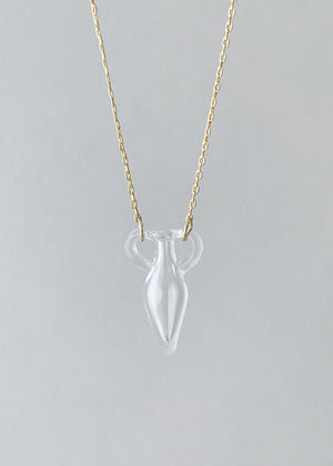 Glass Amphora Necklace