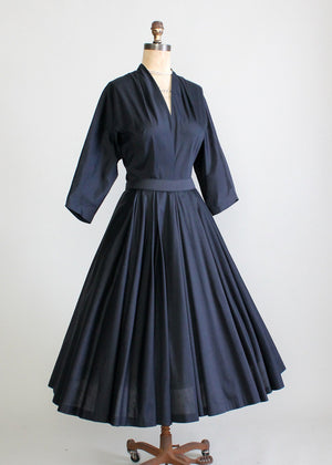 Vintage 1950s Norman Wiatt Day to Night Dress
