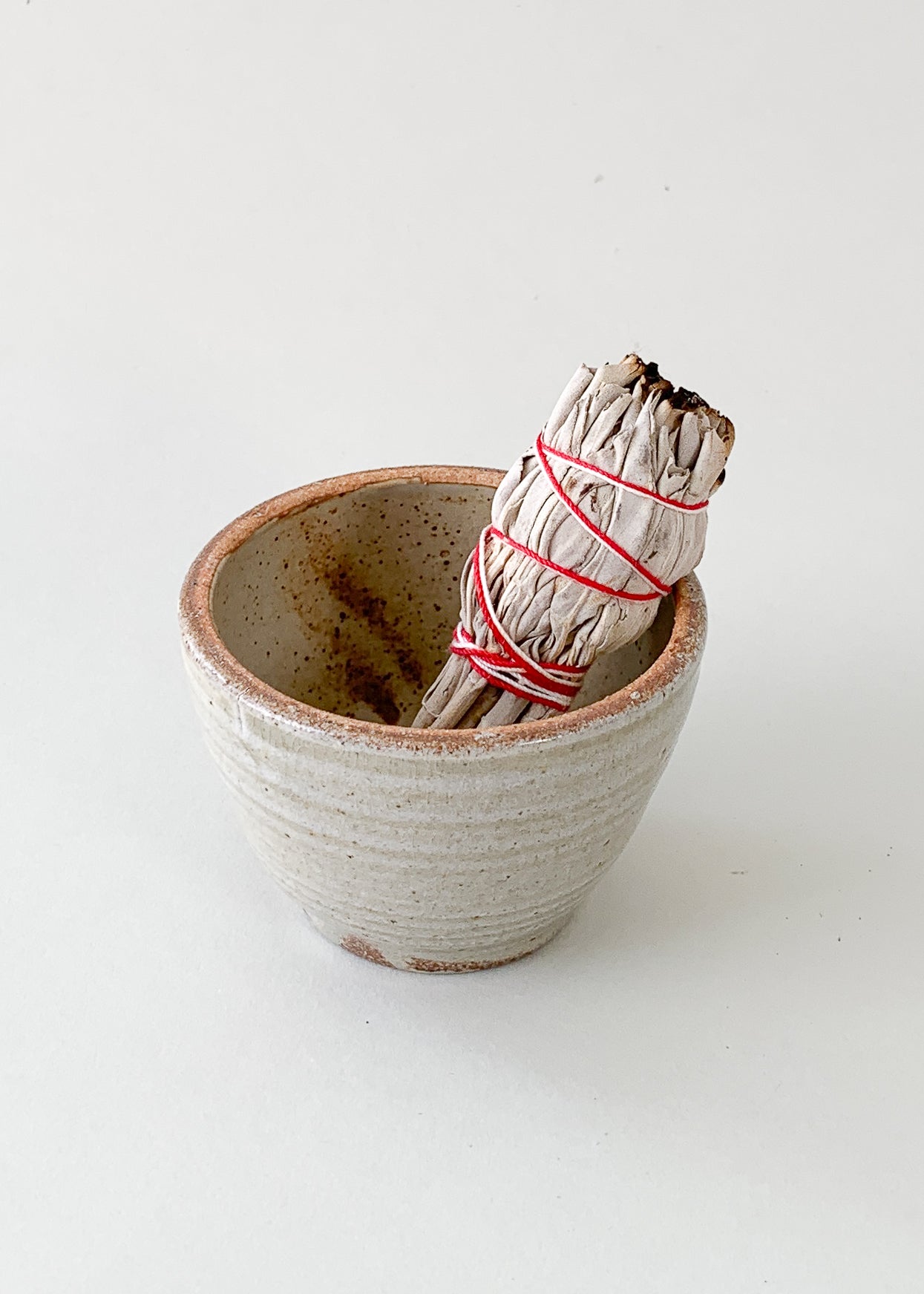 Stoneware Smudge Bowl
