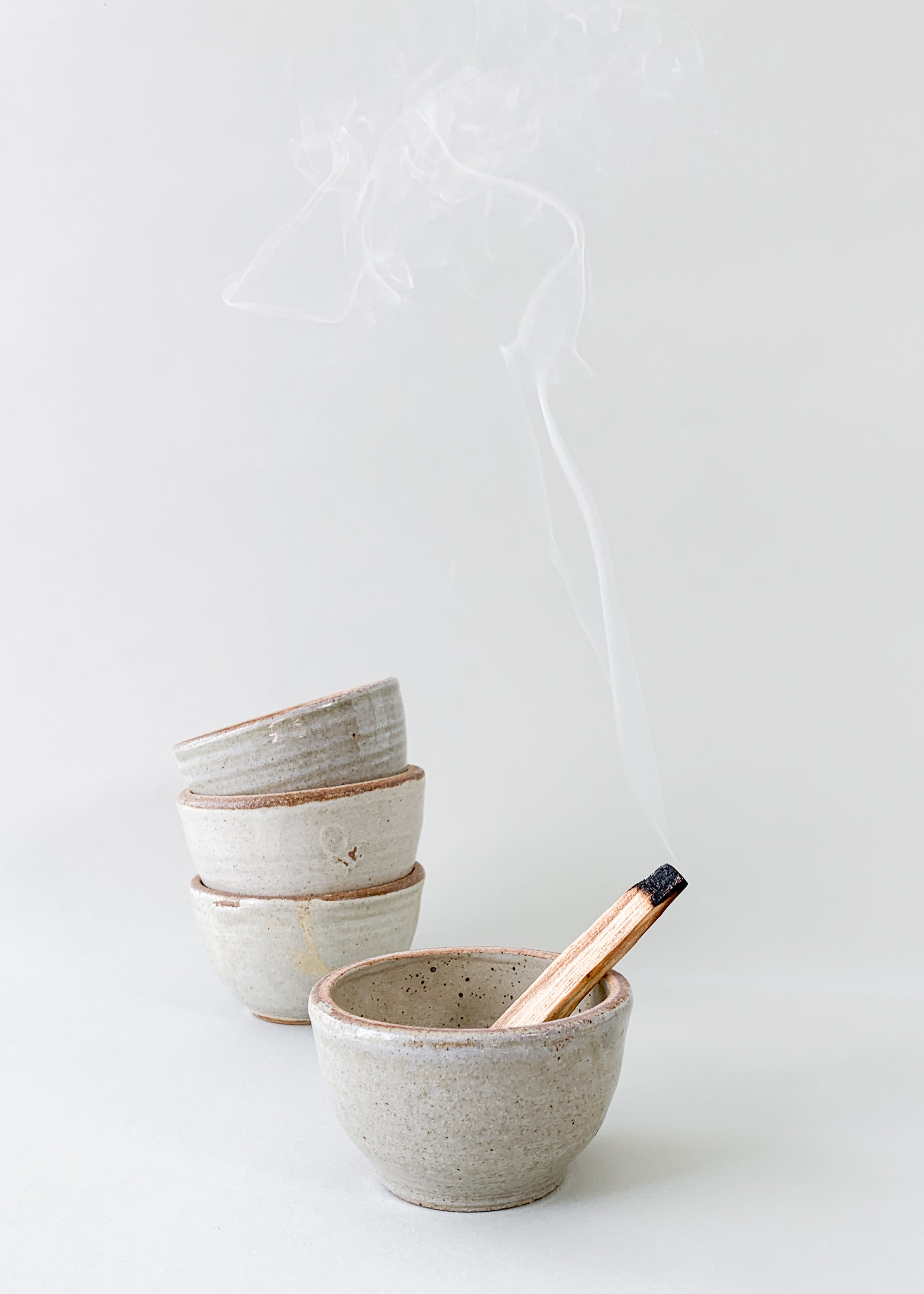 Stoneware Smudge Bowl