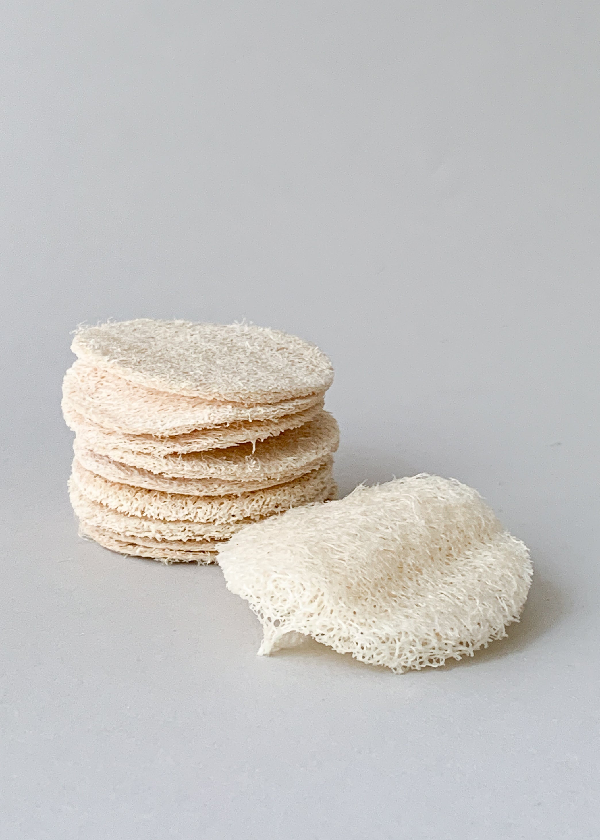 Natural Loofah Face Cleansing Pads