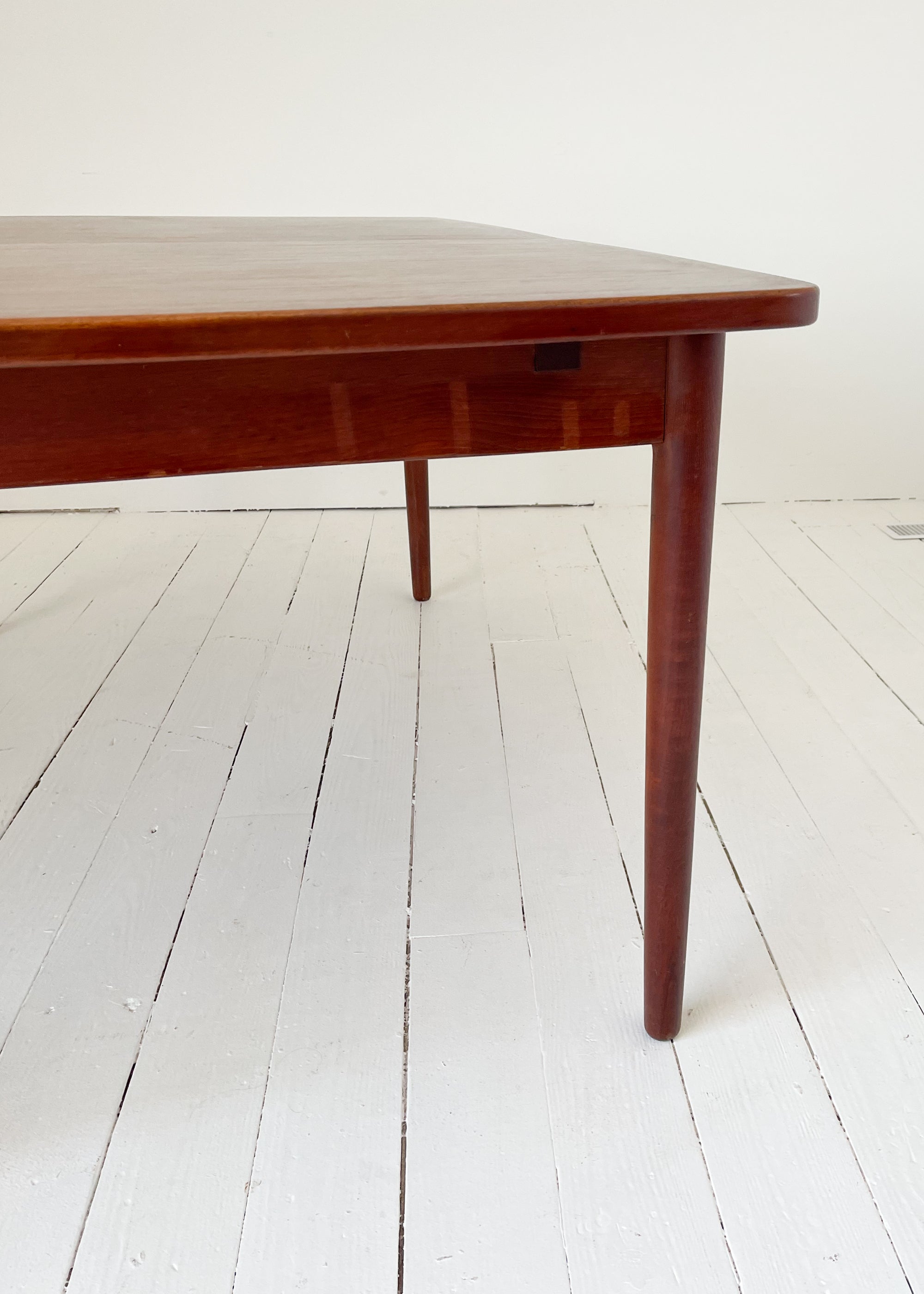 Vintage Danish Modern Erik Wørts Dining Table and Chairs