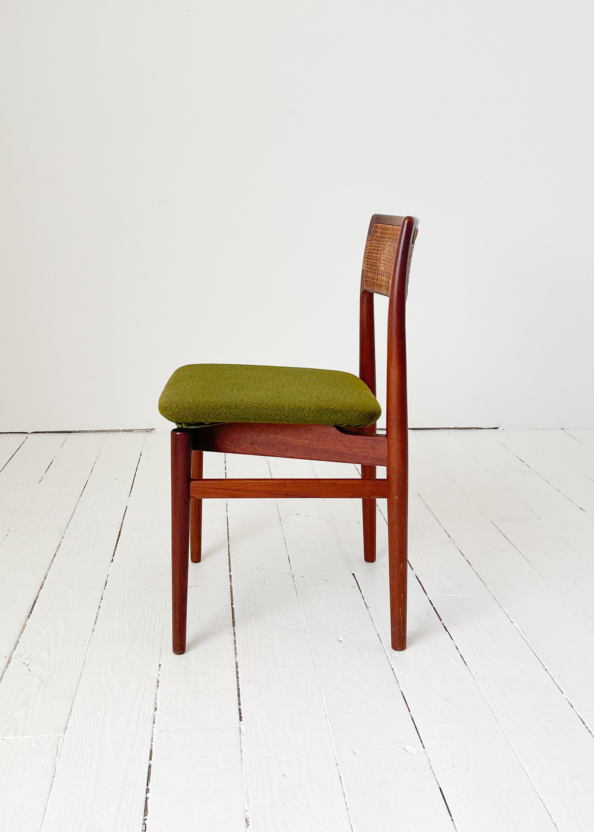 Vintage Danish Modern Erik Wørts Dining Table and Chairs