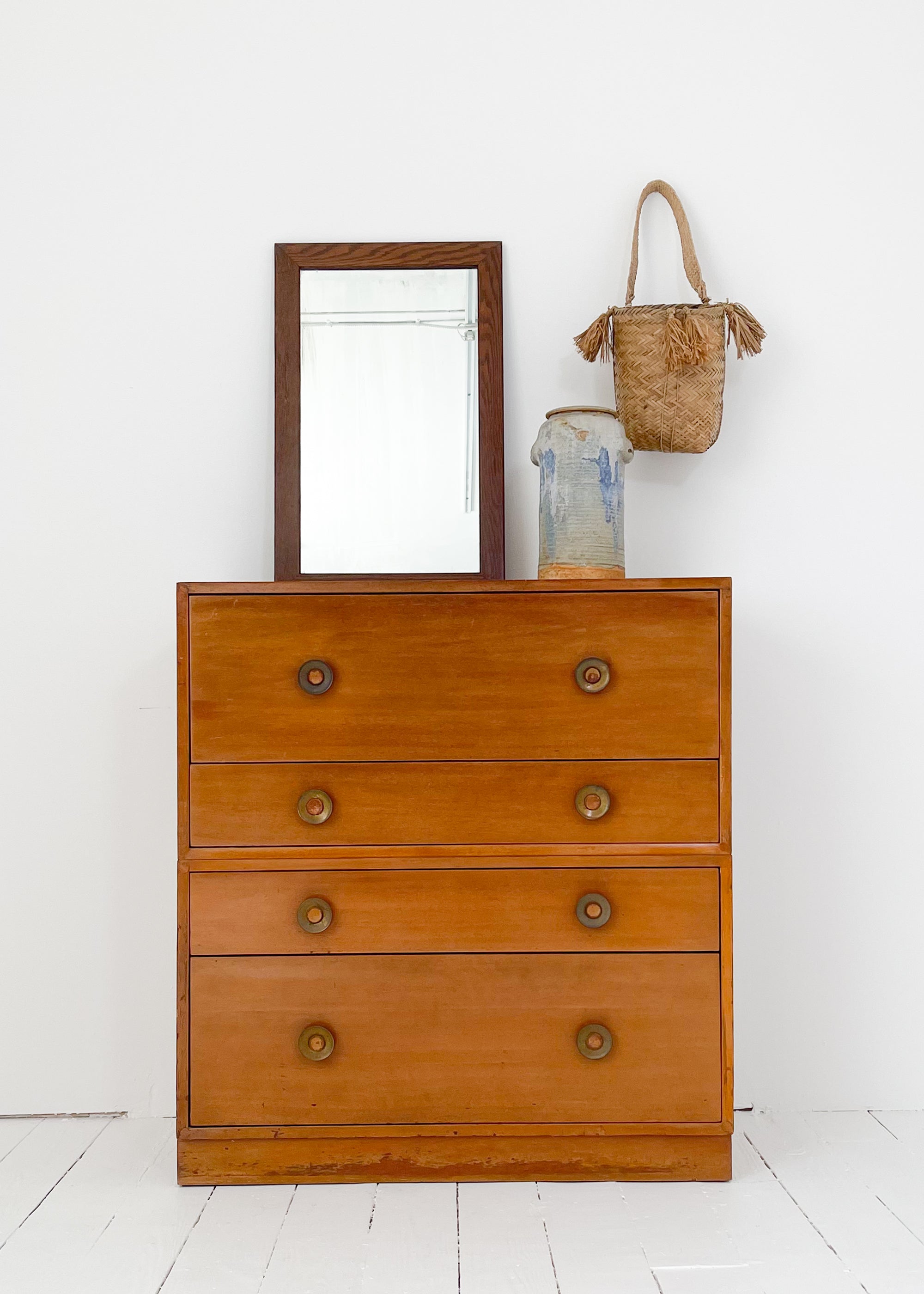 Vintage 1940s Morris Sanders Module Dresser