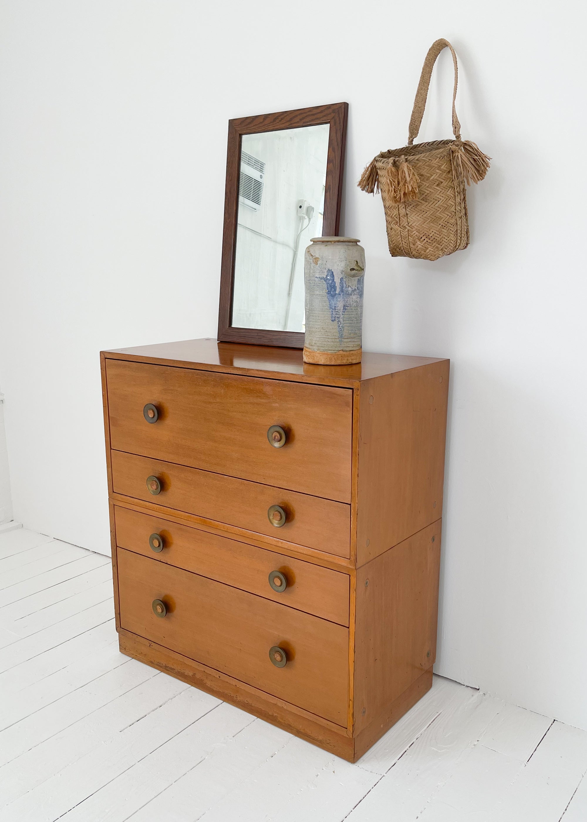 Vintage 1940s Morris Sanders Module Dresser