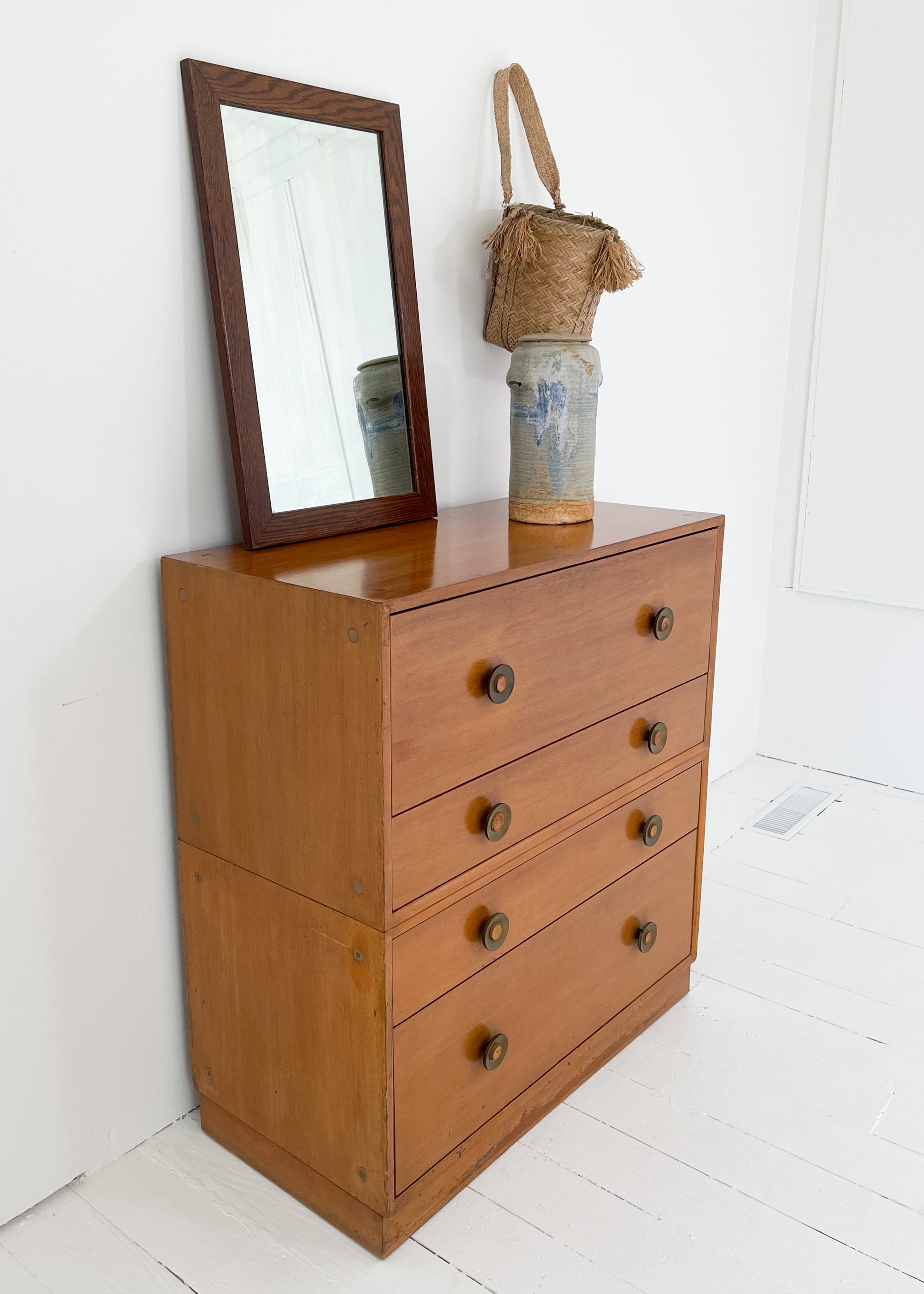 Vintage 1940s Morris Sanders Module Dresser