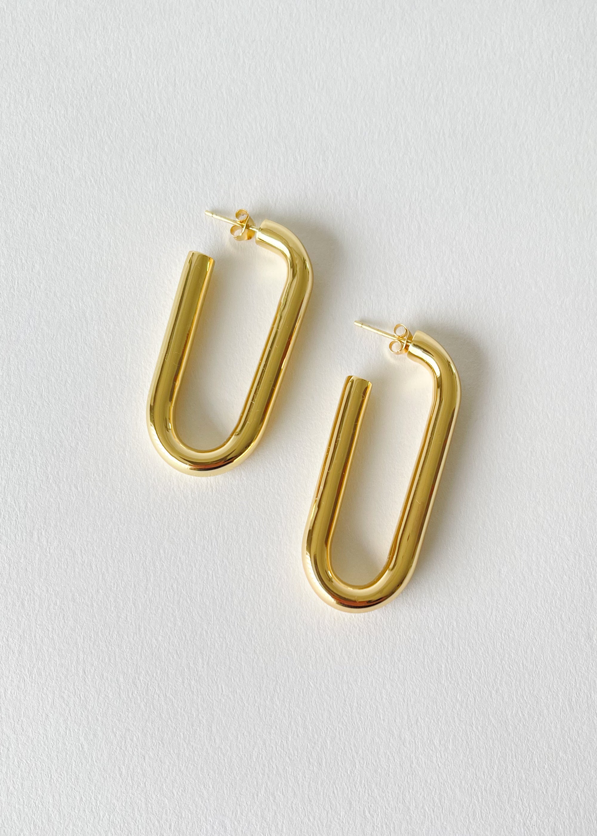 Machete Maya Hoop Earrings