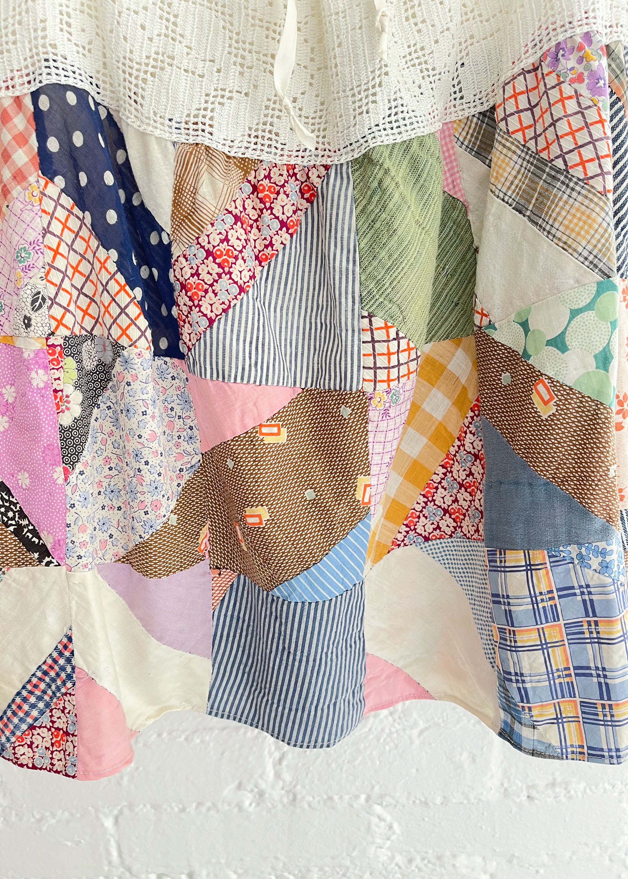 Vintage Remade 1930s Quilt Top