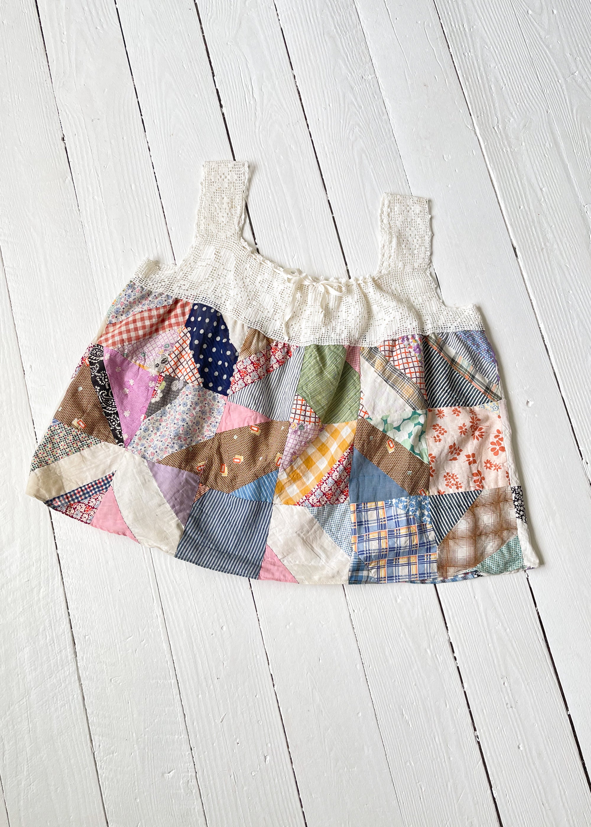 Vintage Remade 1930s Quilt Top