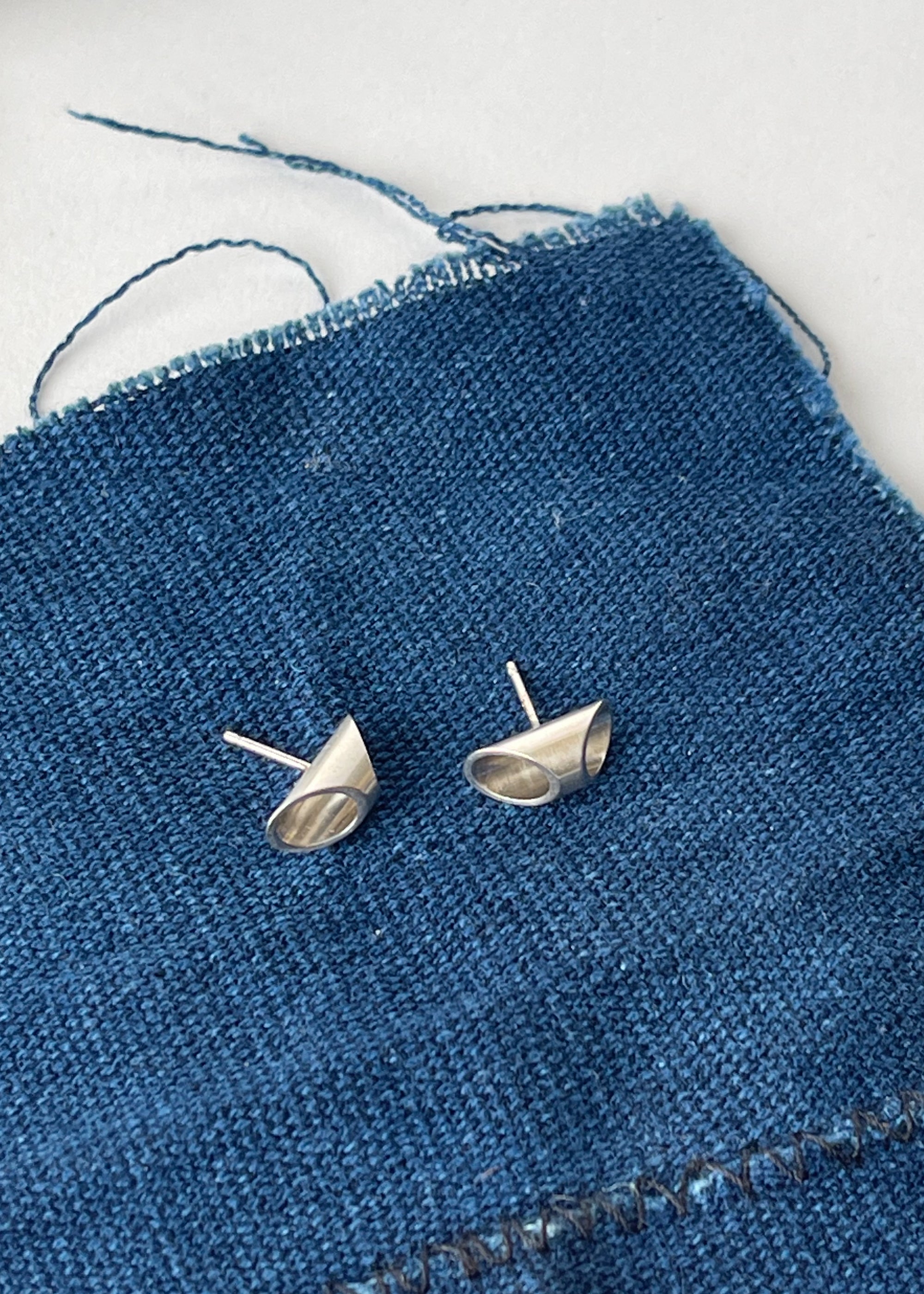 S. Tector Sterling Silver Studs
