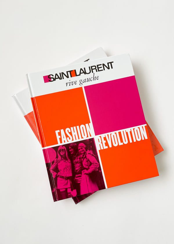 SAINT LAURENT - SAINT LAURENT rive gauche FASHION 作品集 本 SaintLaurantFashionRevolutionb
