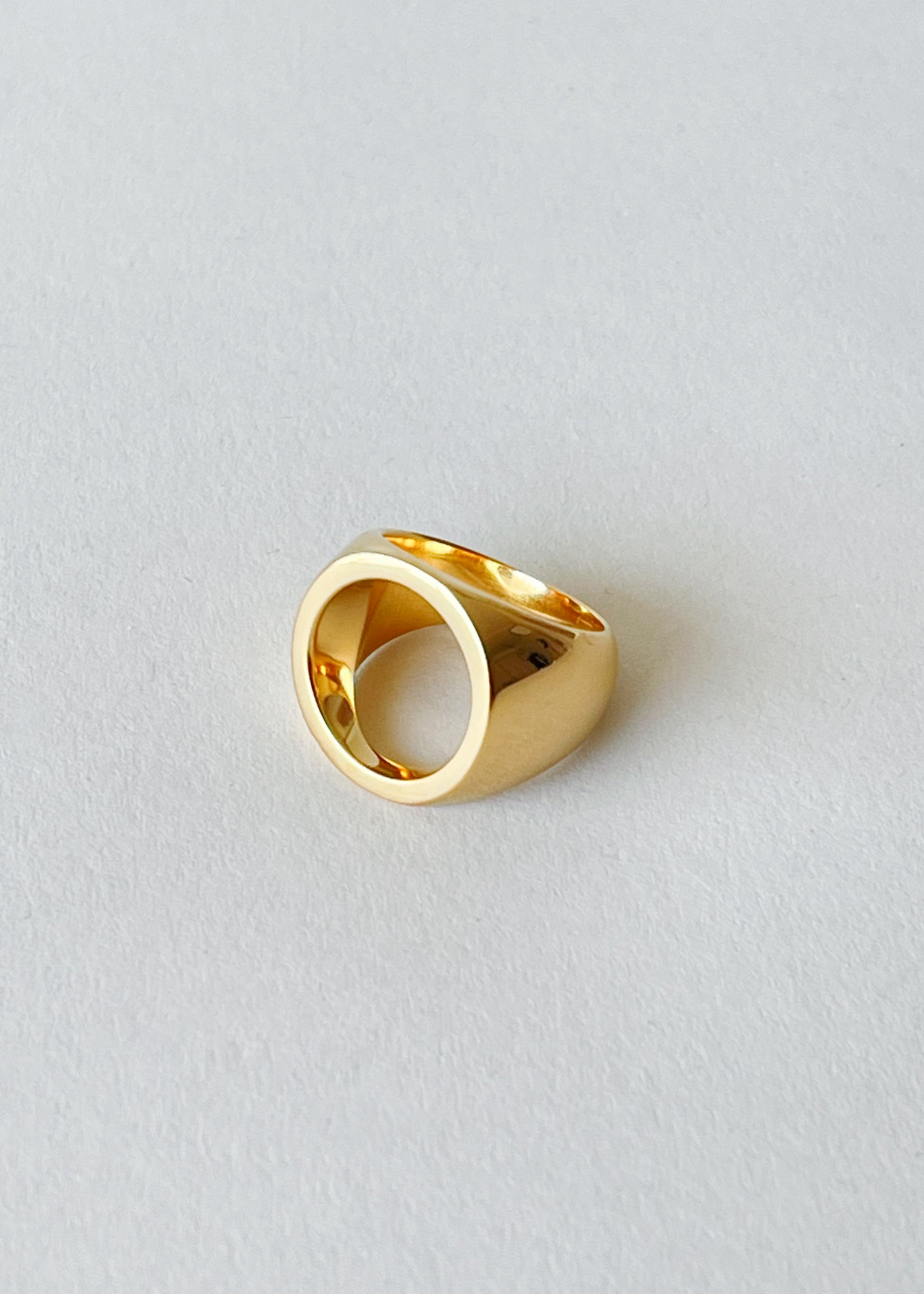 Open Circle Statement Ring