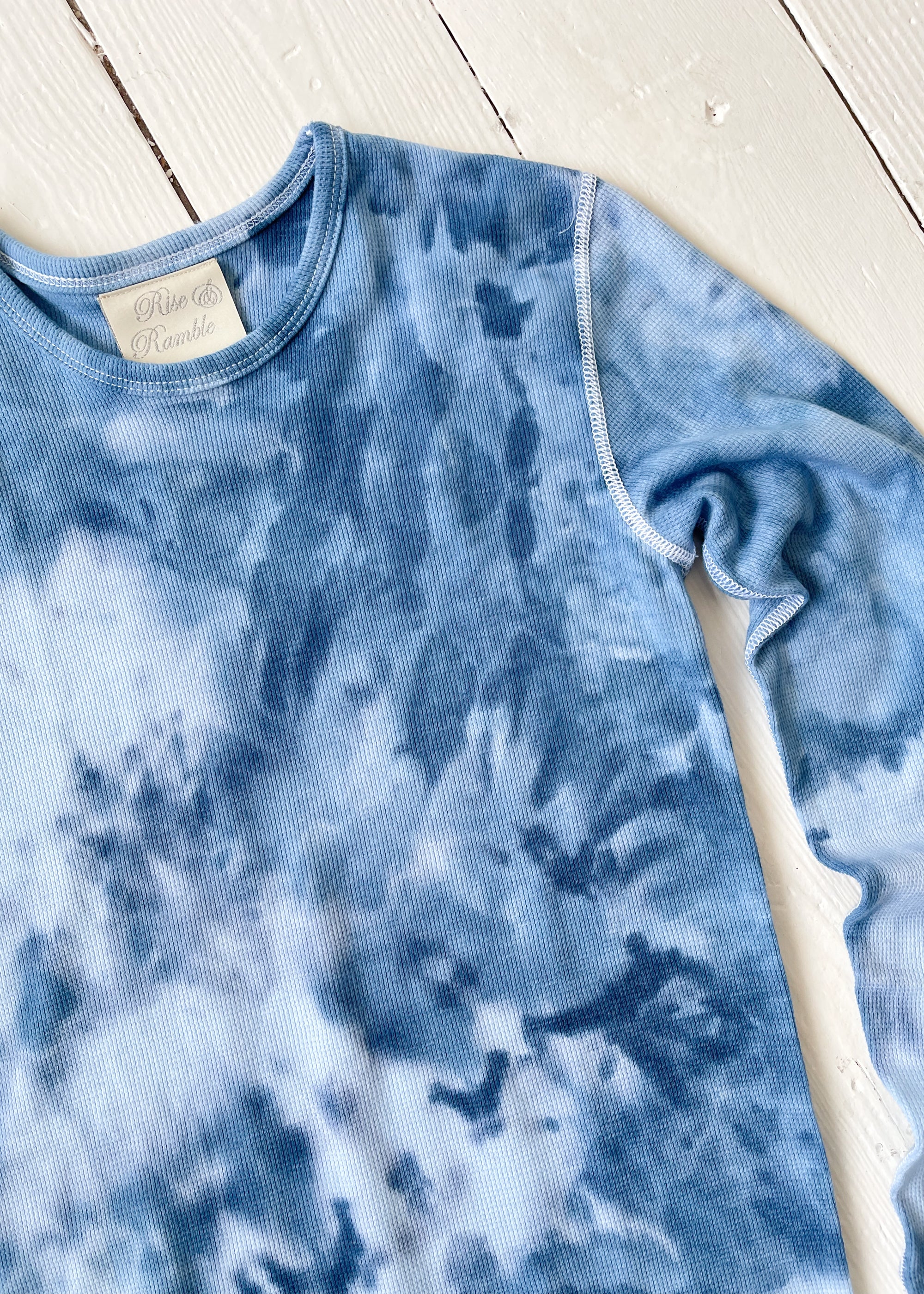 Hand Dyed Thermal T-shirt