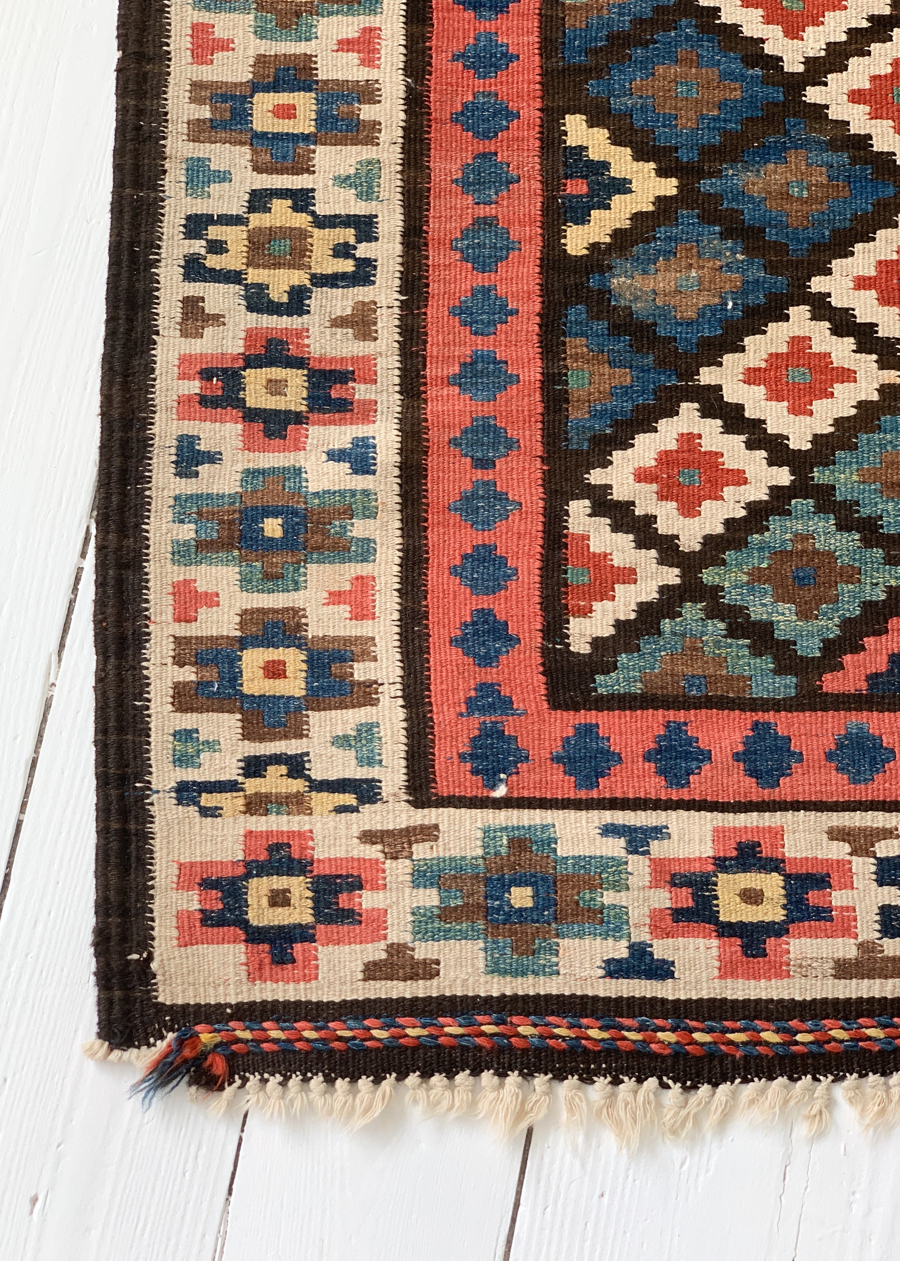 Vintage Turkish Kilim Runner