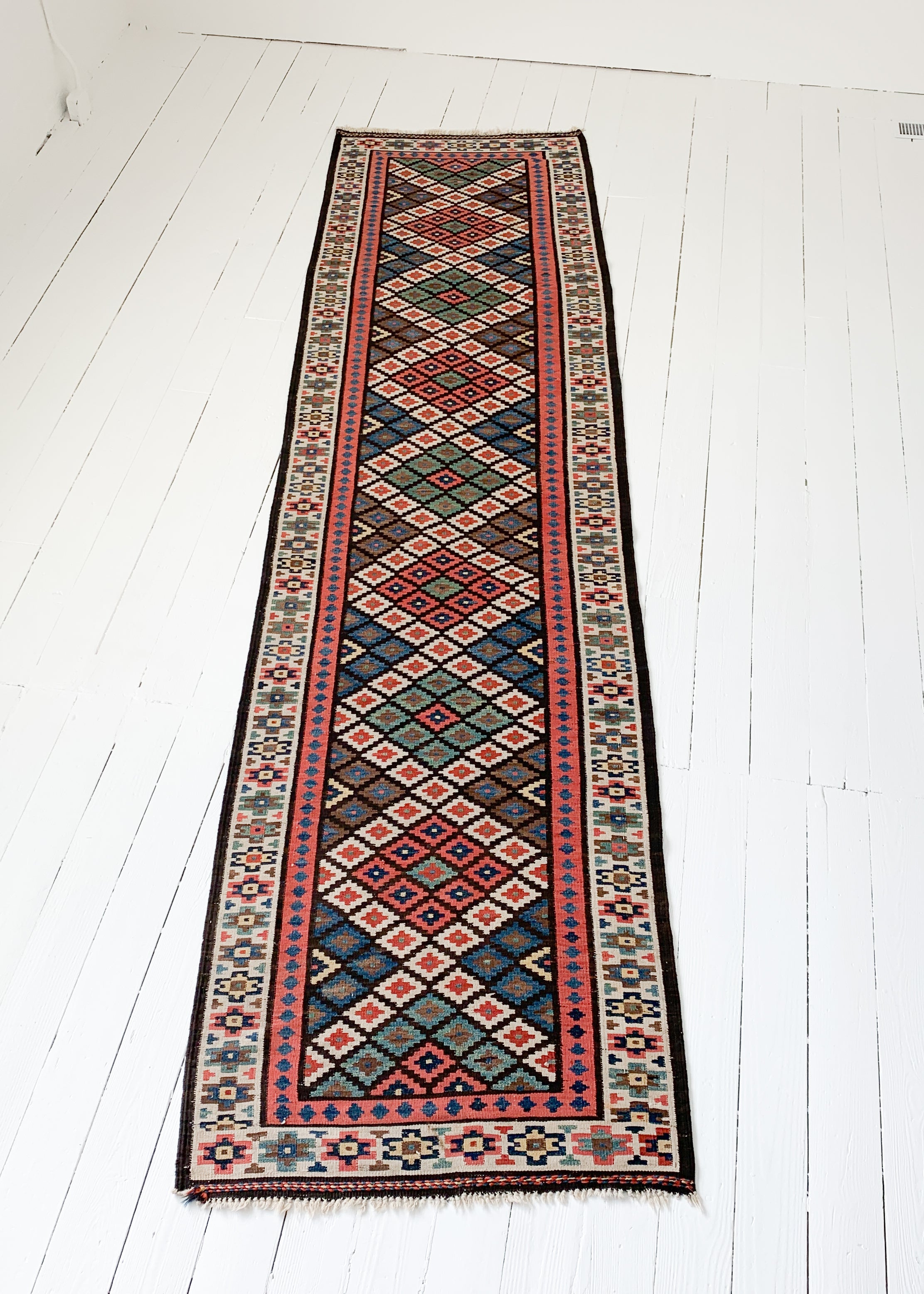 Vintage Turkish Kilim Runner