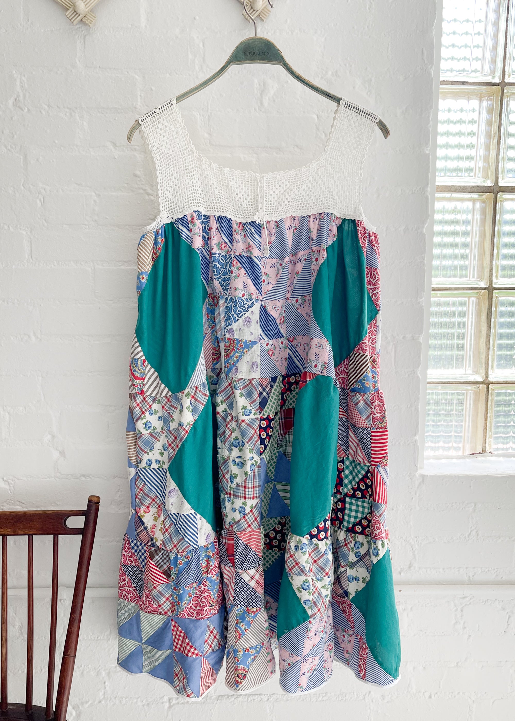 Reworked 1930s Summer Quilt Dress