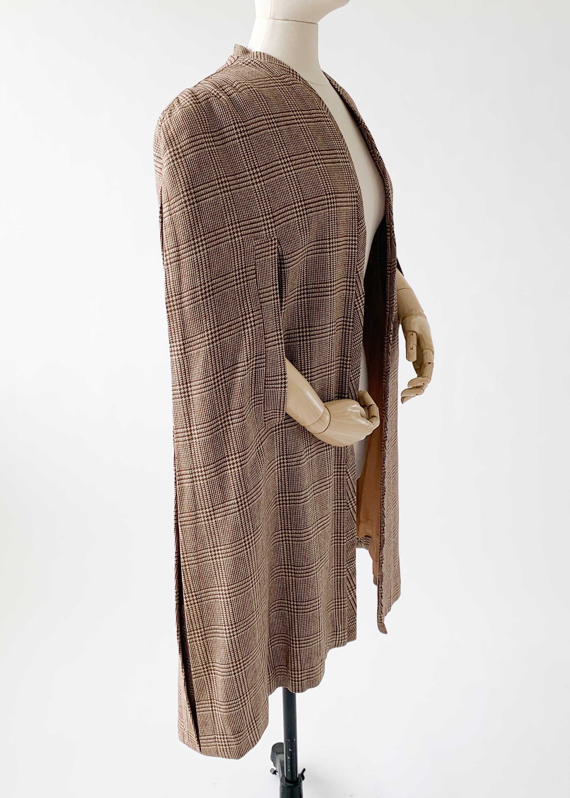 Vintage Late 1940s Wool Cape