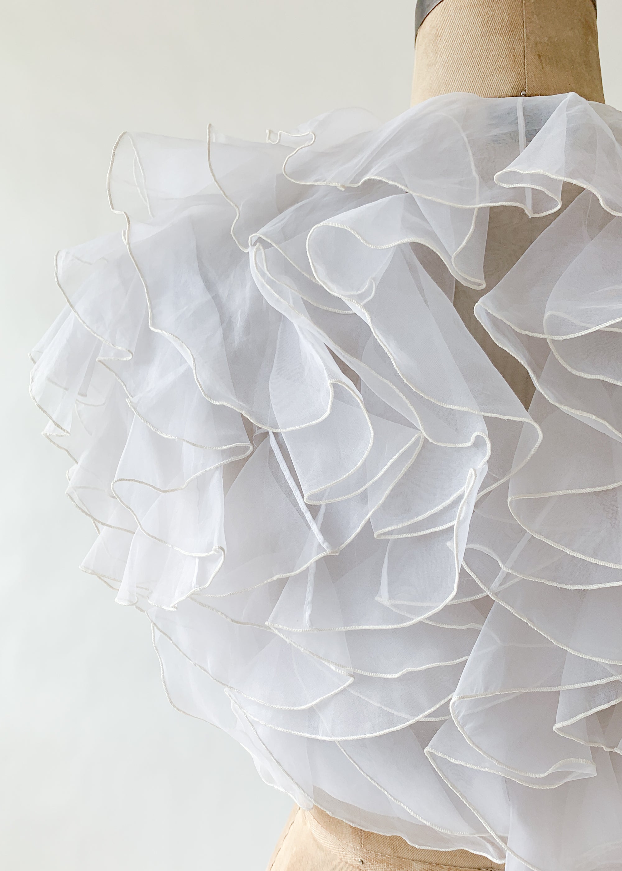 Vintage 1950s Ruffle Shirt