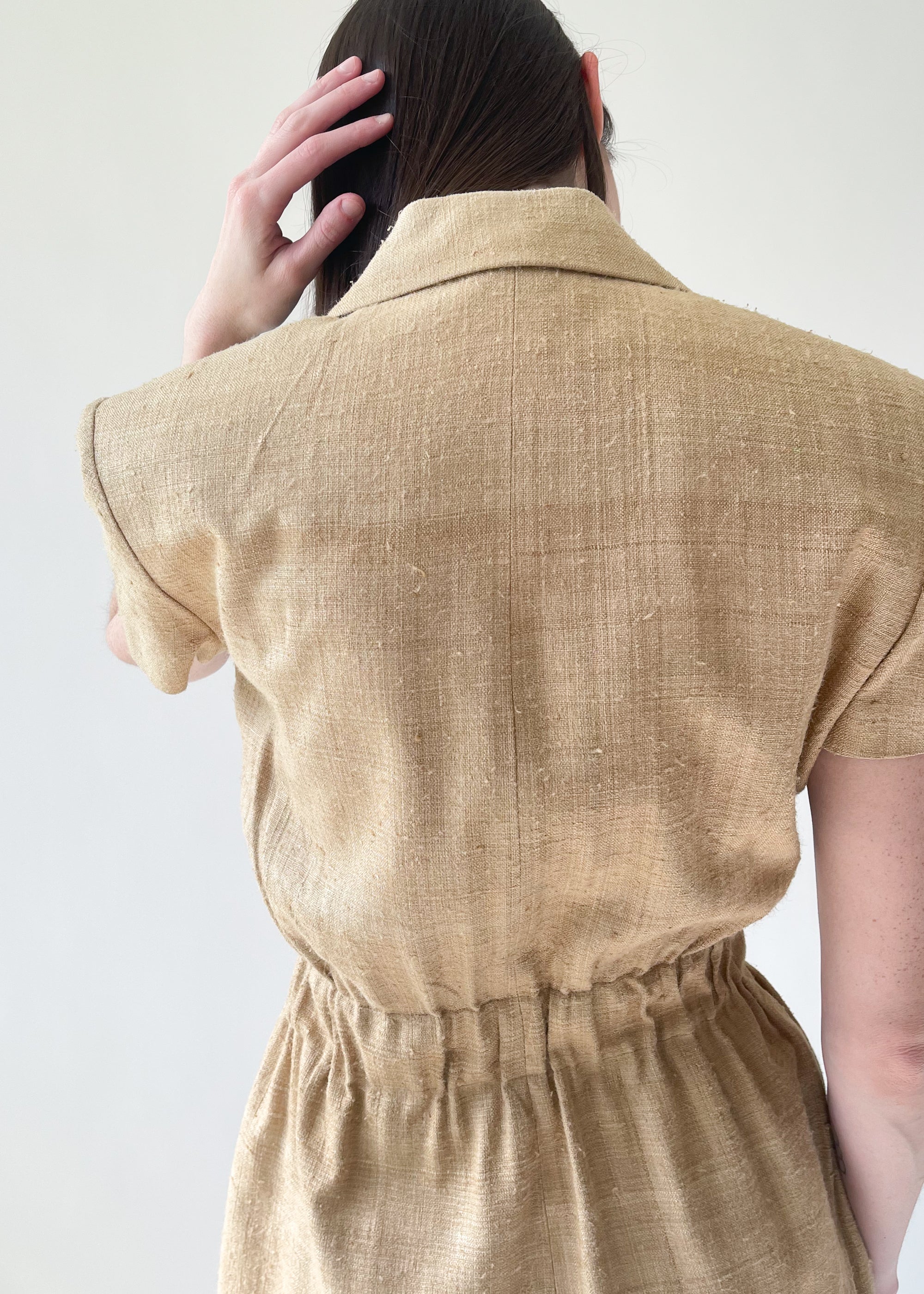 Vintage 1960s Pucci Raw Silk Pant Suit