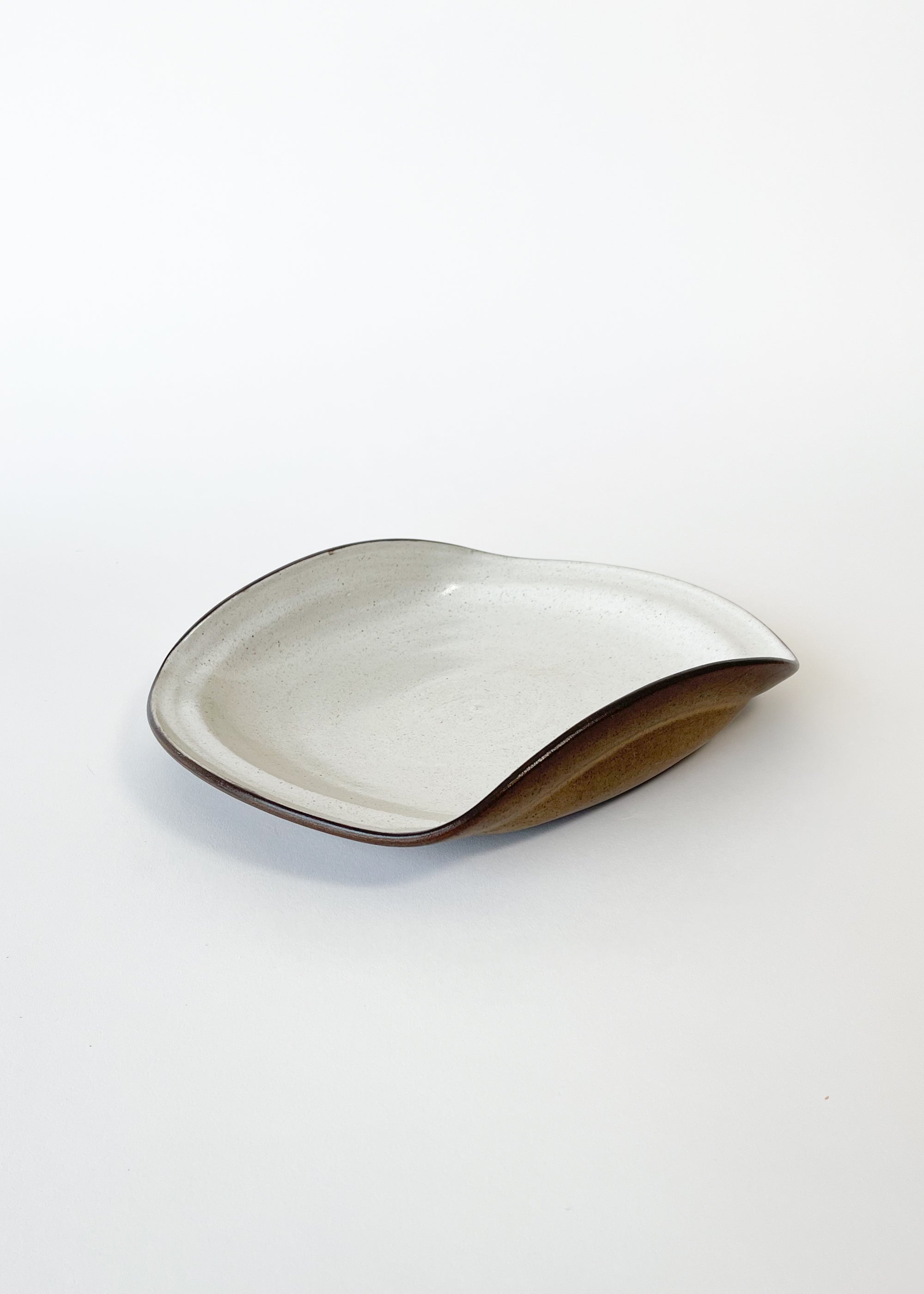 Vintage MCM Zaalberg Studio Pottery Serving Platter