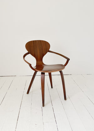 Vintage 1960s Richbilt Bent Plywood Arm Chair