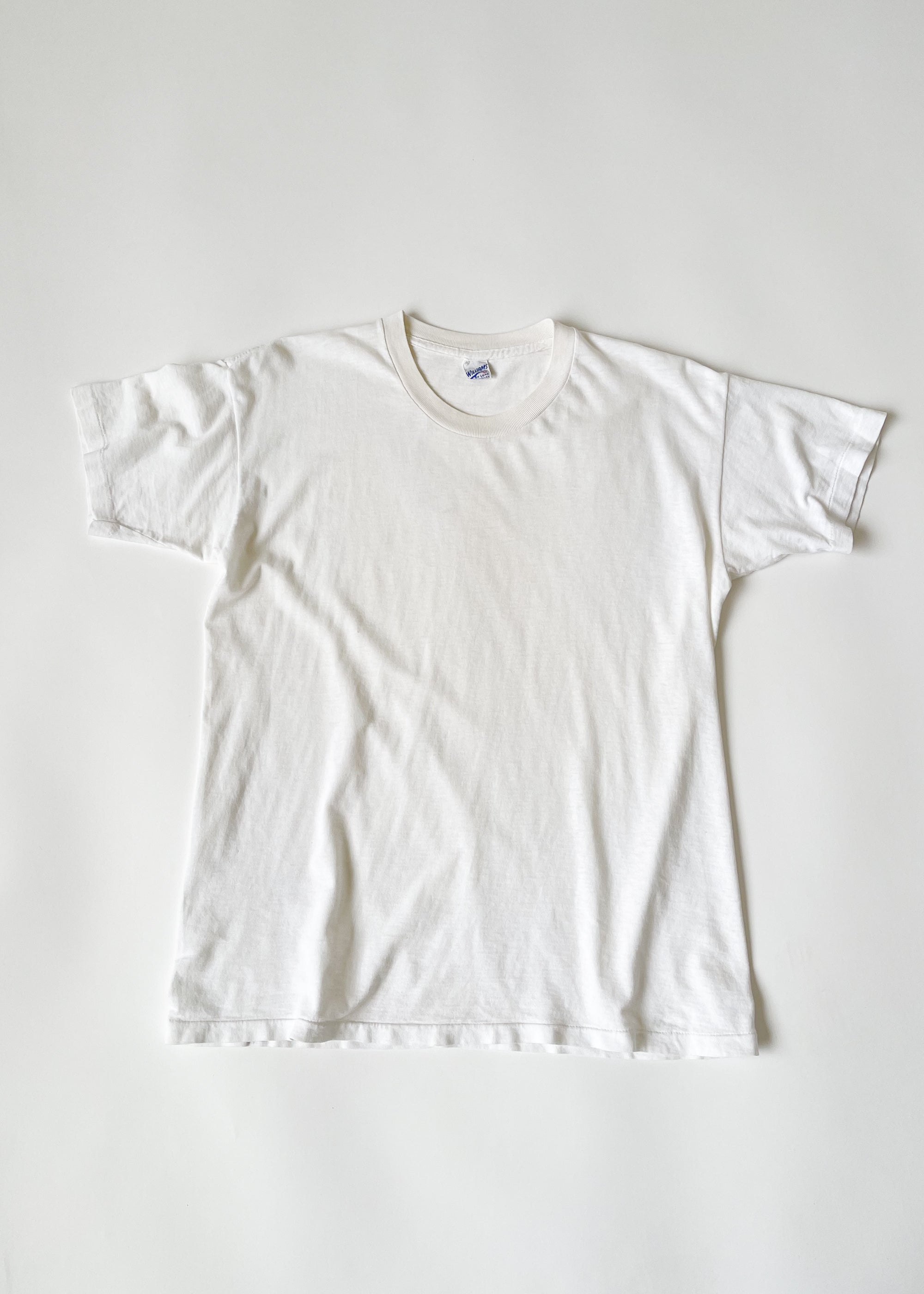 Vintage 1960s Plain White Favorite T-Shirt