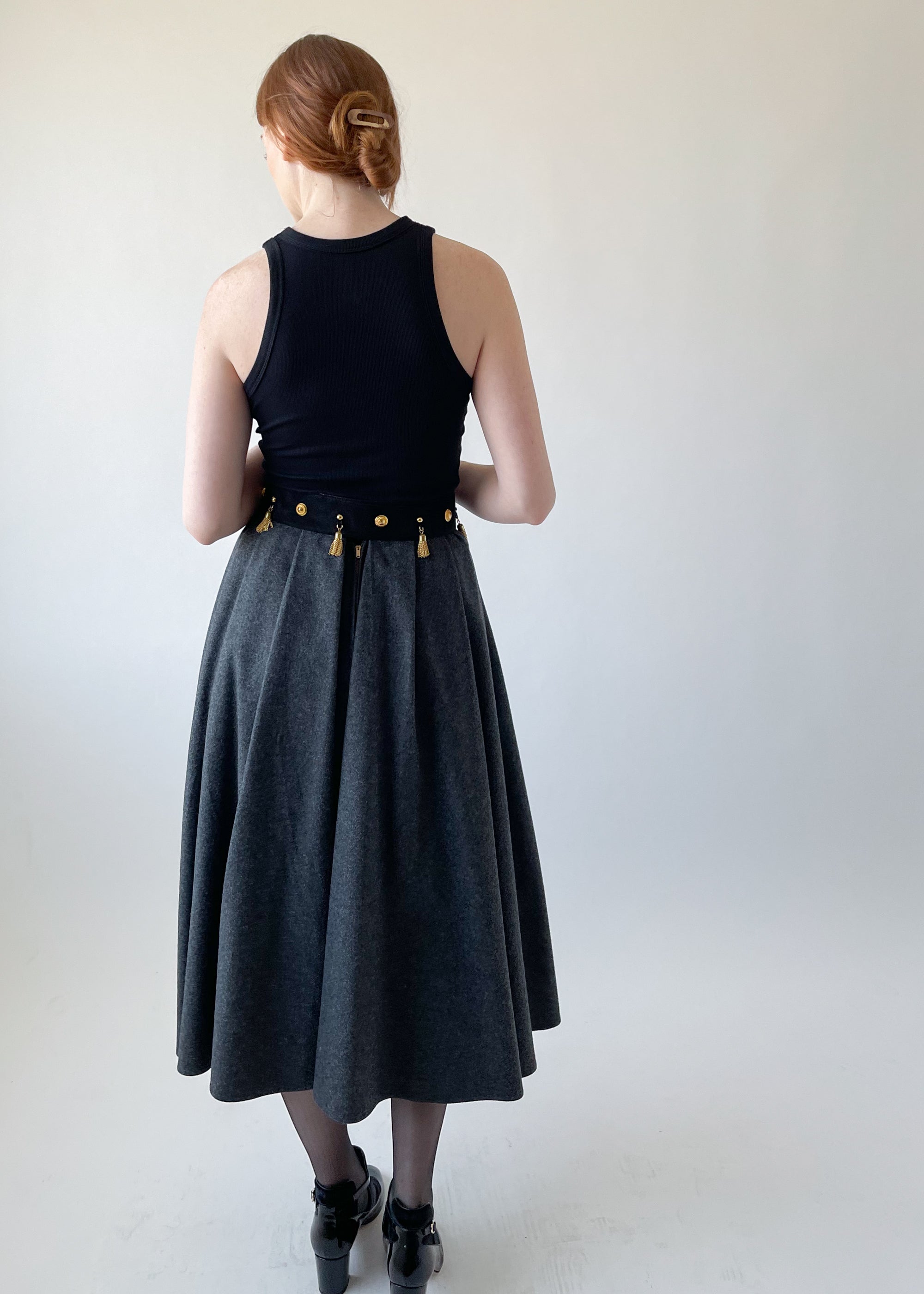 Vintage 1970s Chloe Wool Skirt