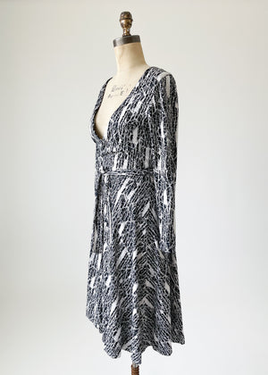Vintage 1970s Diane Von Furstenberg Wrap Dress