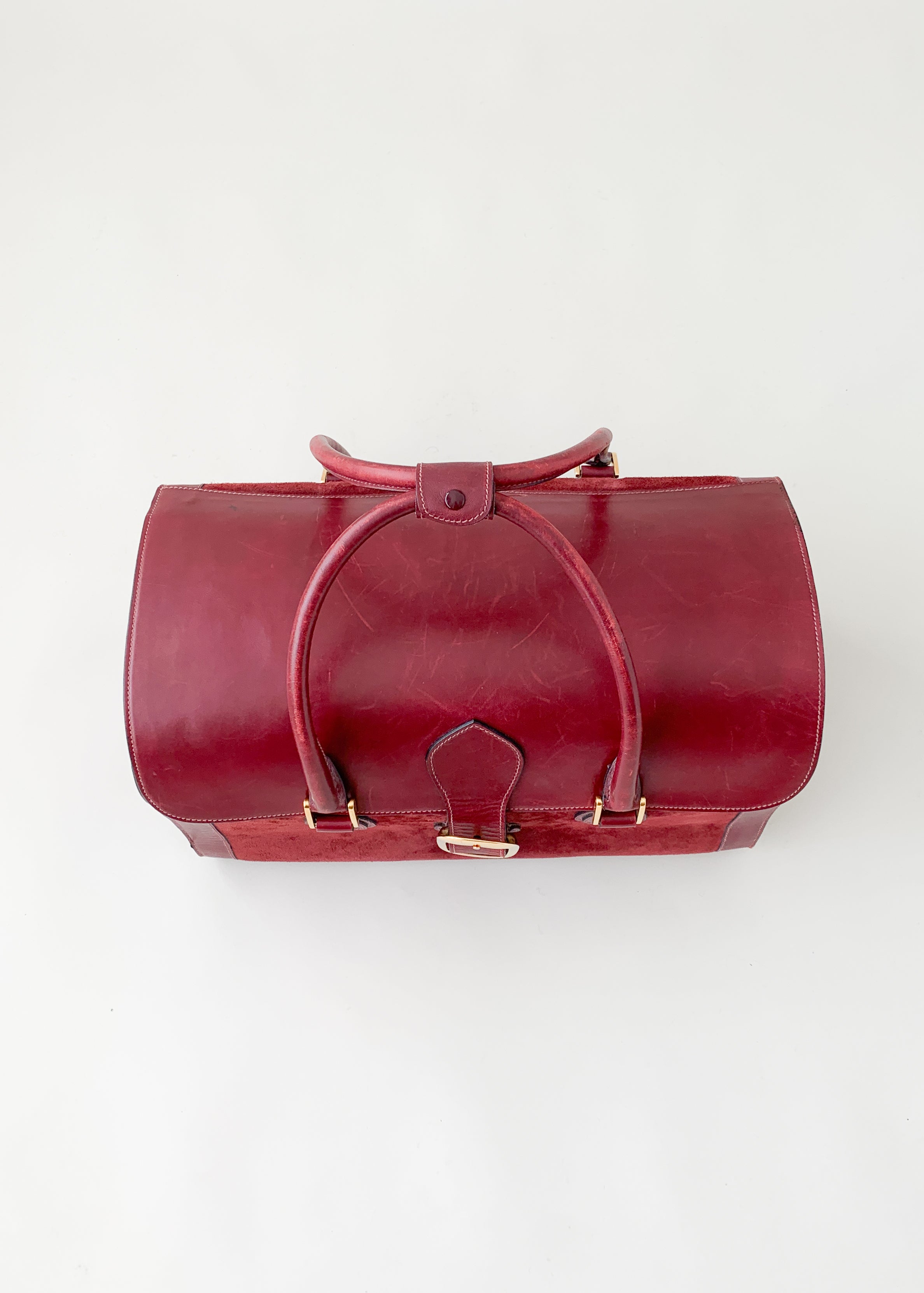 Vintage 1970s Gucci Weekender Bag