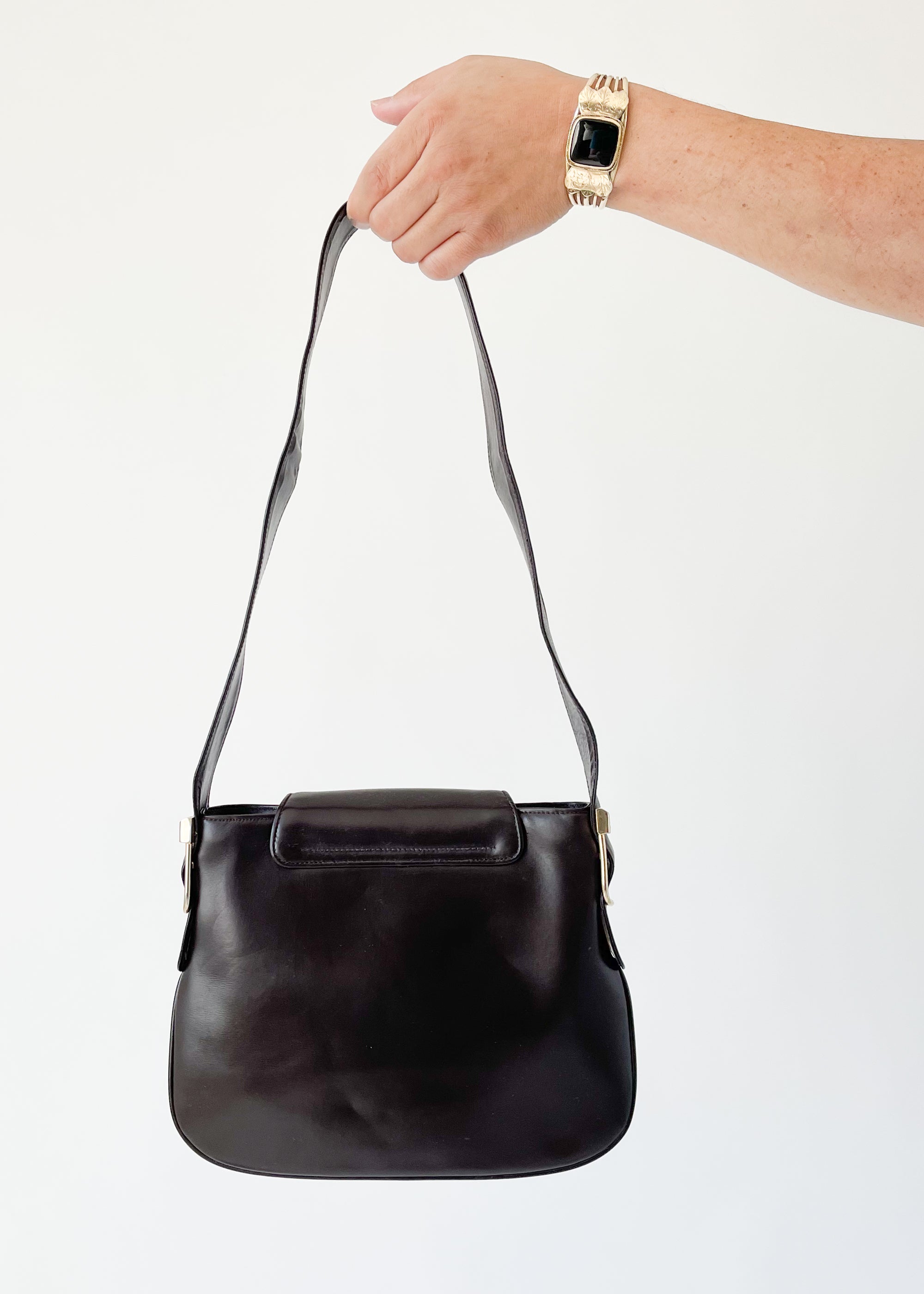 Vintage 1970s Gucci Brown Leather Purse