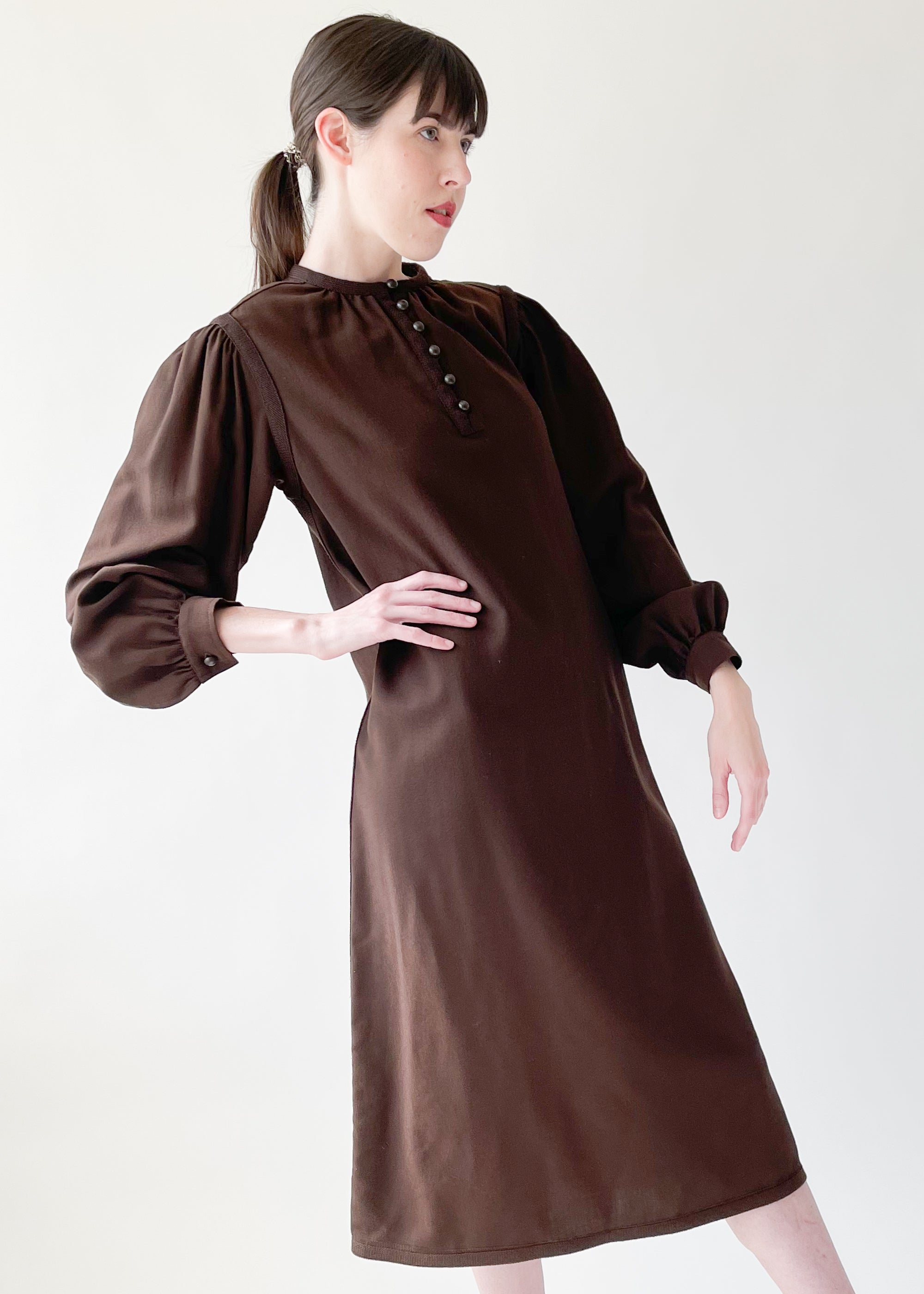 Vintage 1976 Yves Saint Laurent Russian Collection Dress