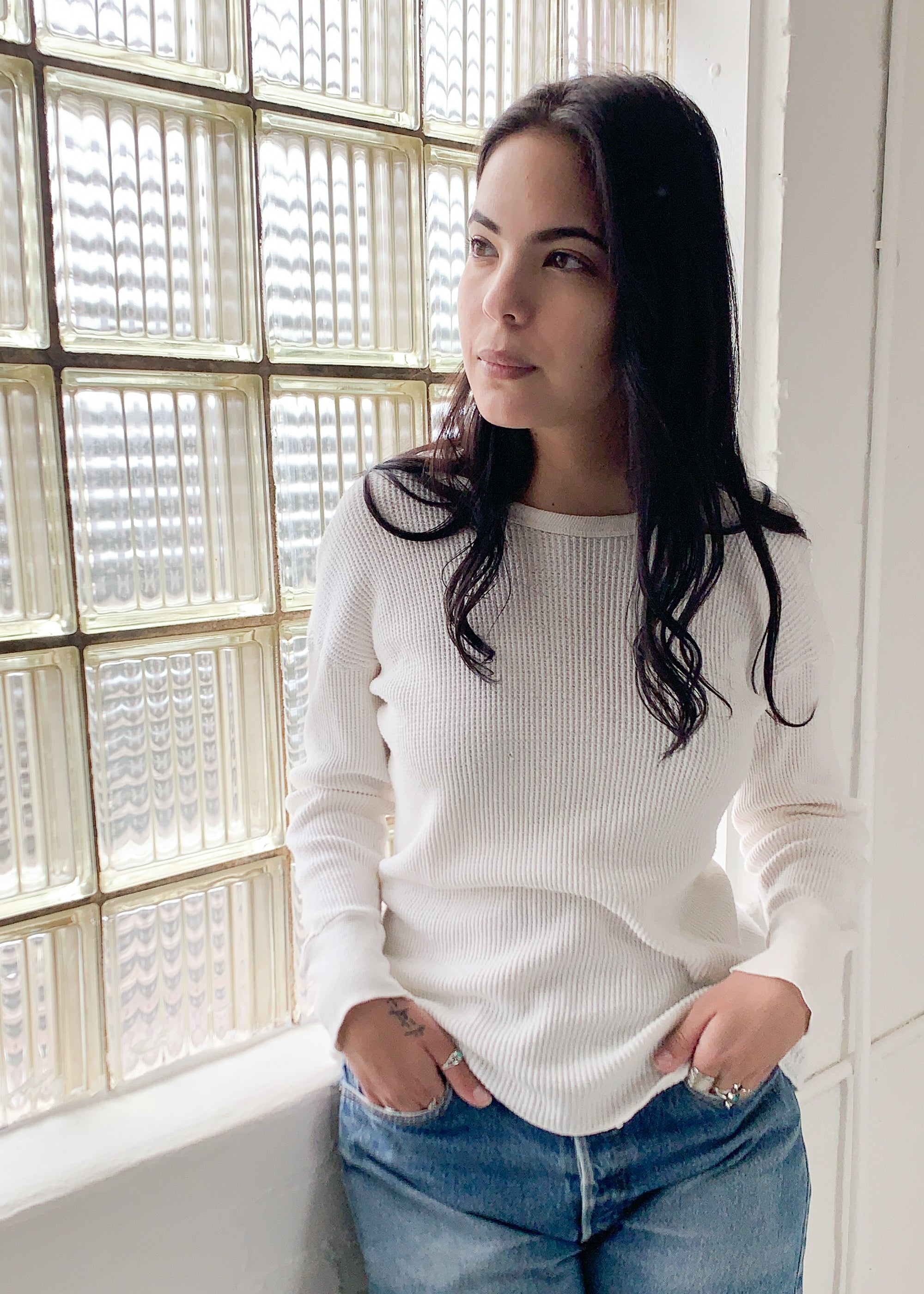 Vintage 1960s Thermal Top