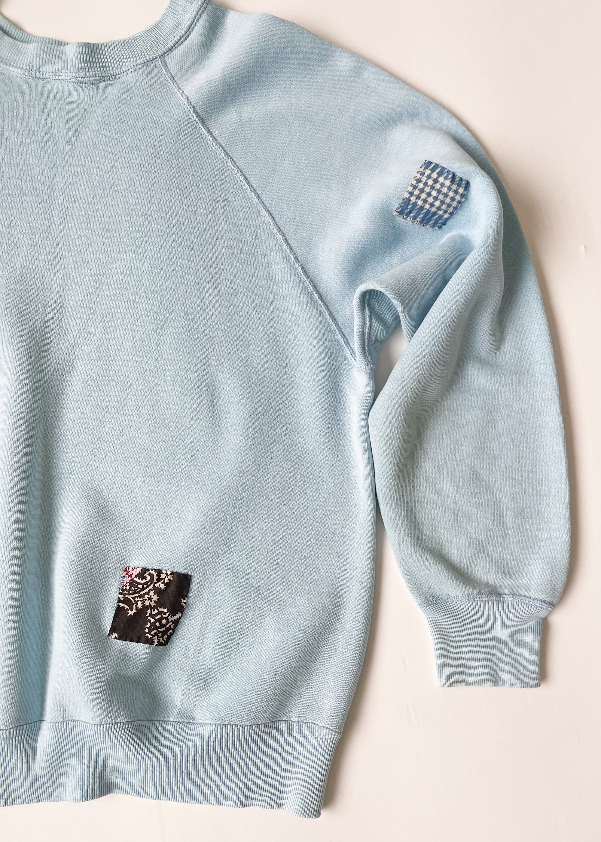 Vintage 1970s Patched Sweatshirt
