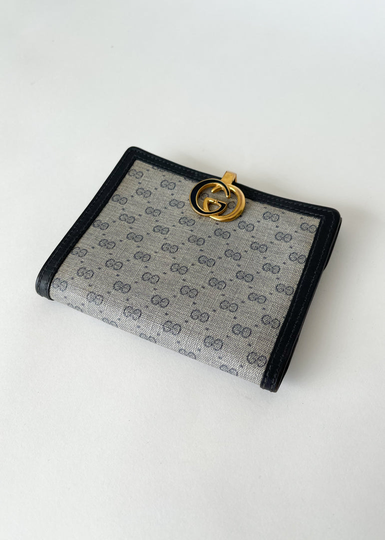 Vintage 1980s Gucci Logo Wallet