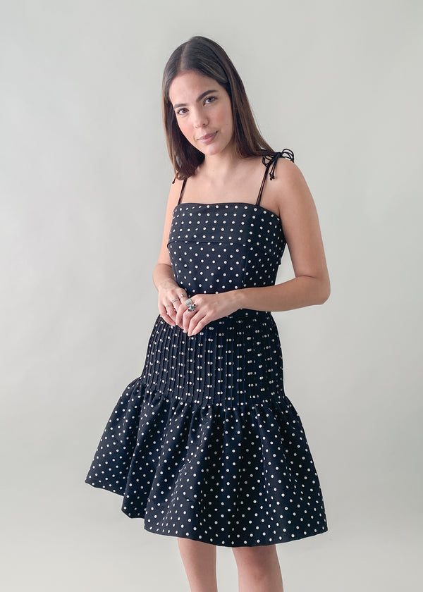 Vintage Valentino Polka Dot Dress Raleigh Vintage