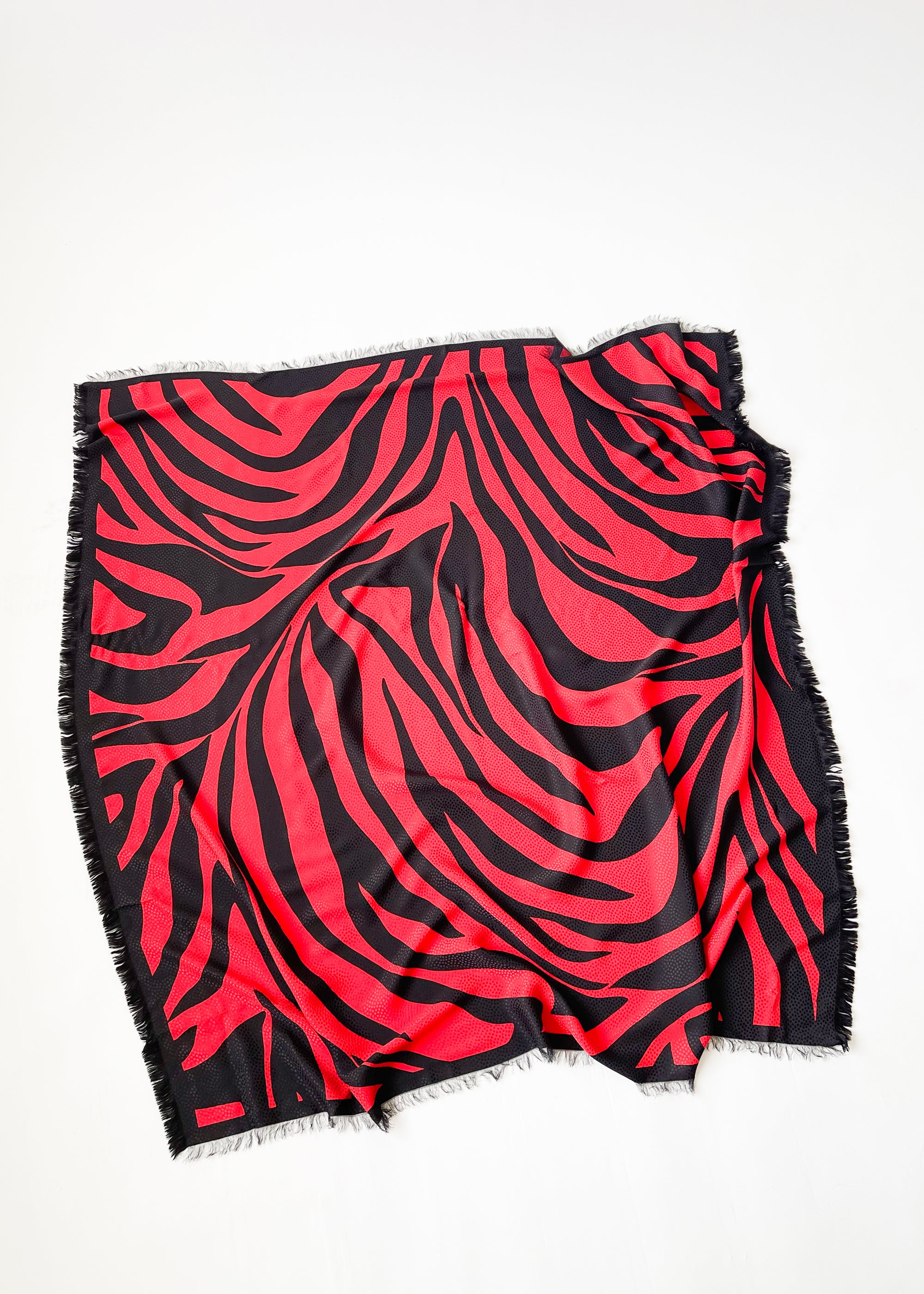 Vintage 1990s YSL Large Silk Scarf