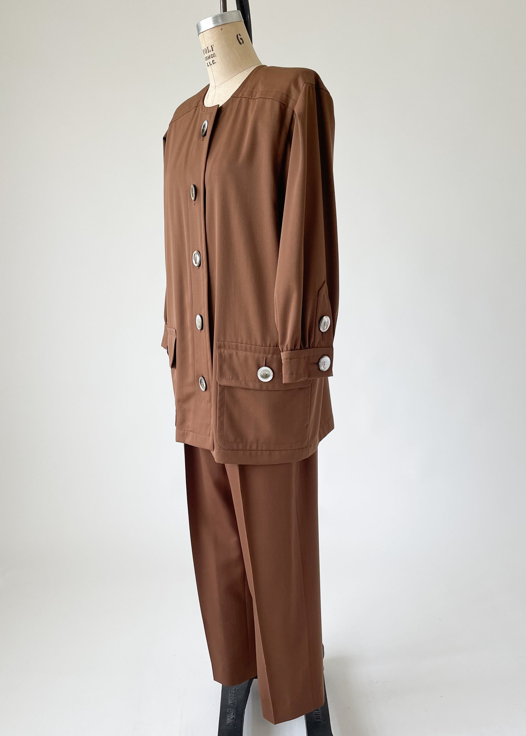 Vintage 1980s Yves Saint Laurent Pant Suit