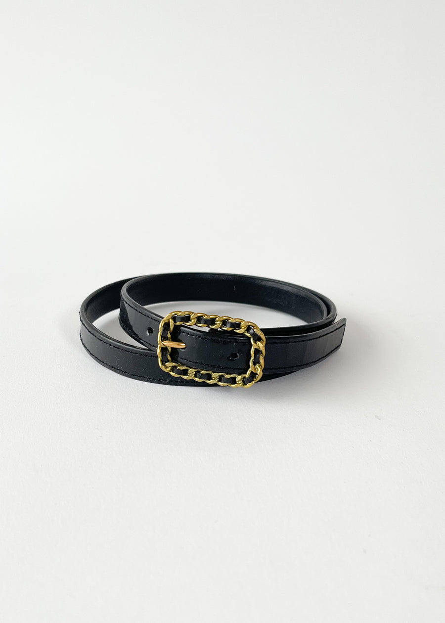 Vintage 1995 Chanel Thin Belt