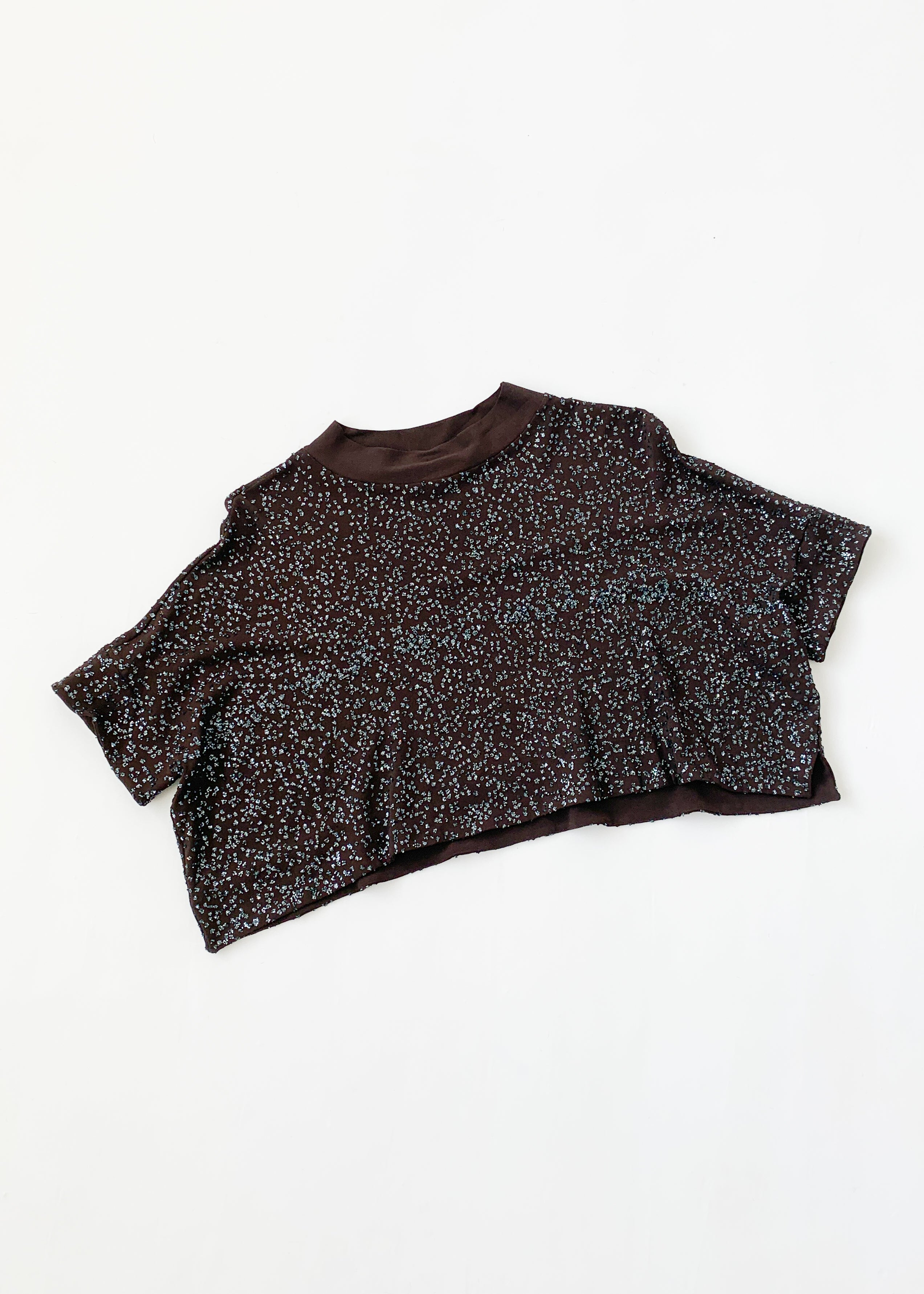 Vintage 1990s Romeo Gigli Glitter Top