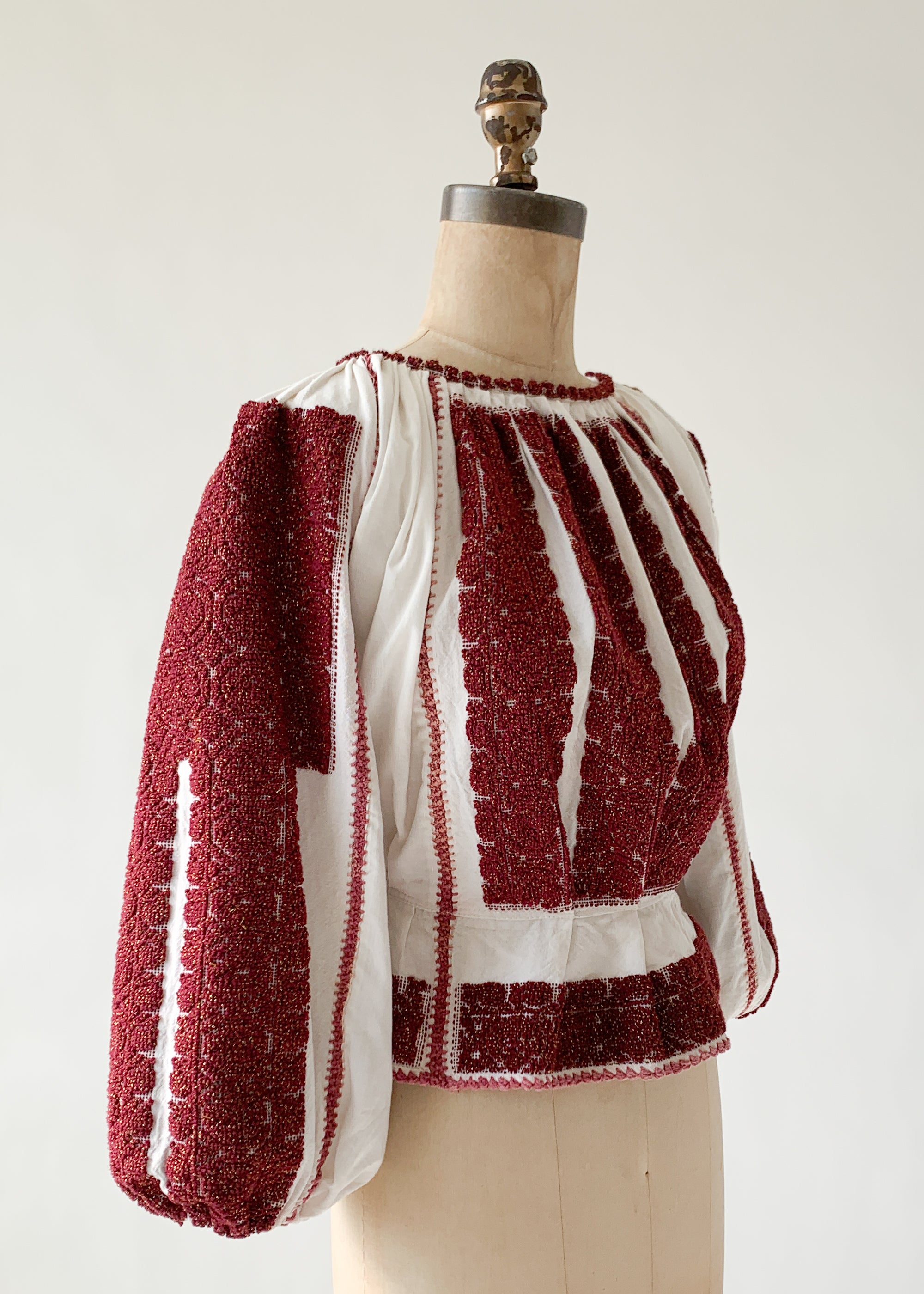 Vintage Eastern European Embroidered Top