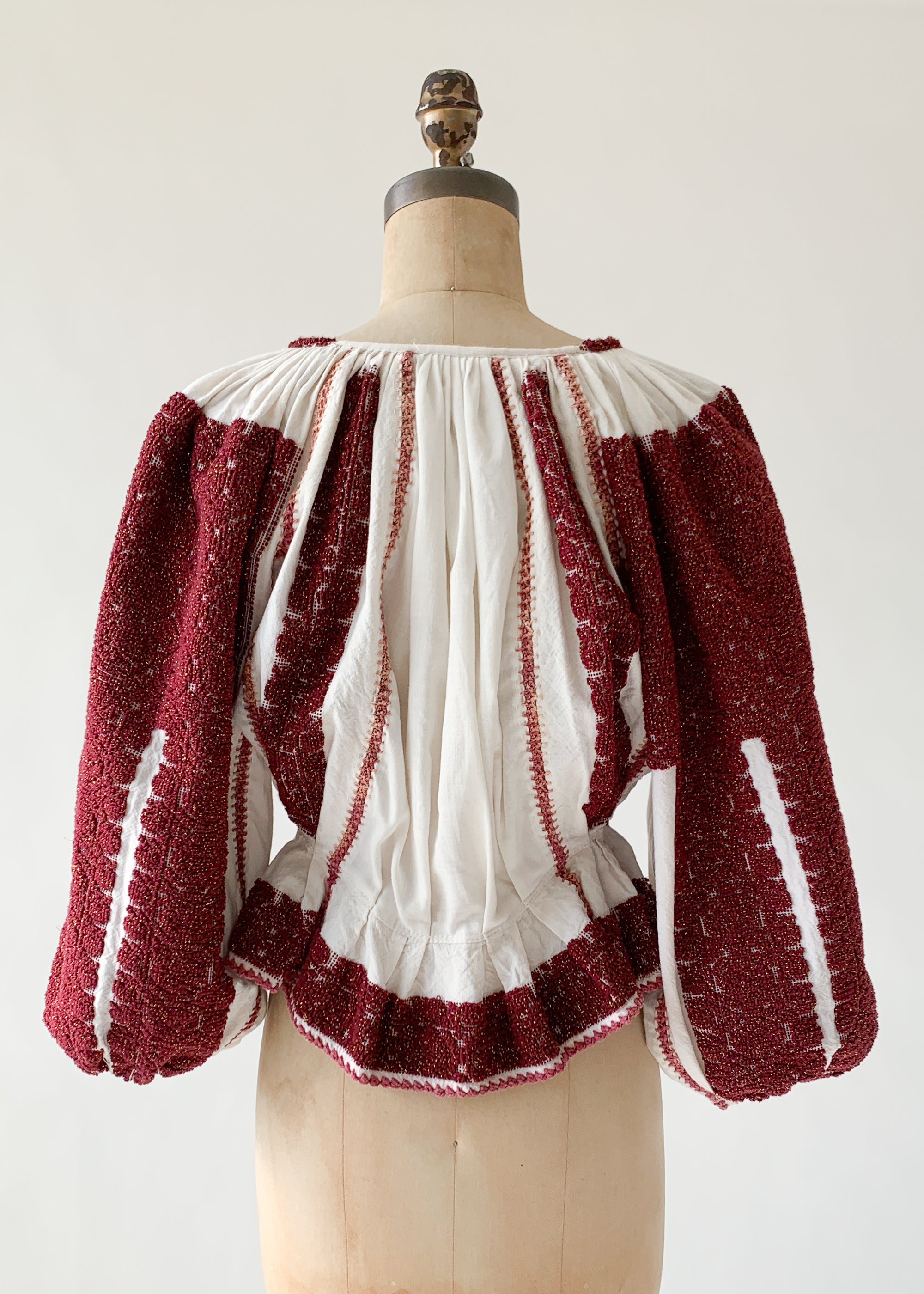Vintage Eastern European Embroidered Top