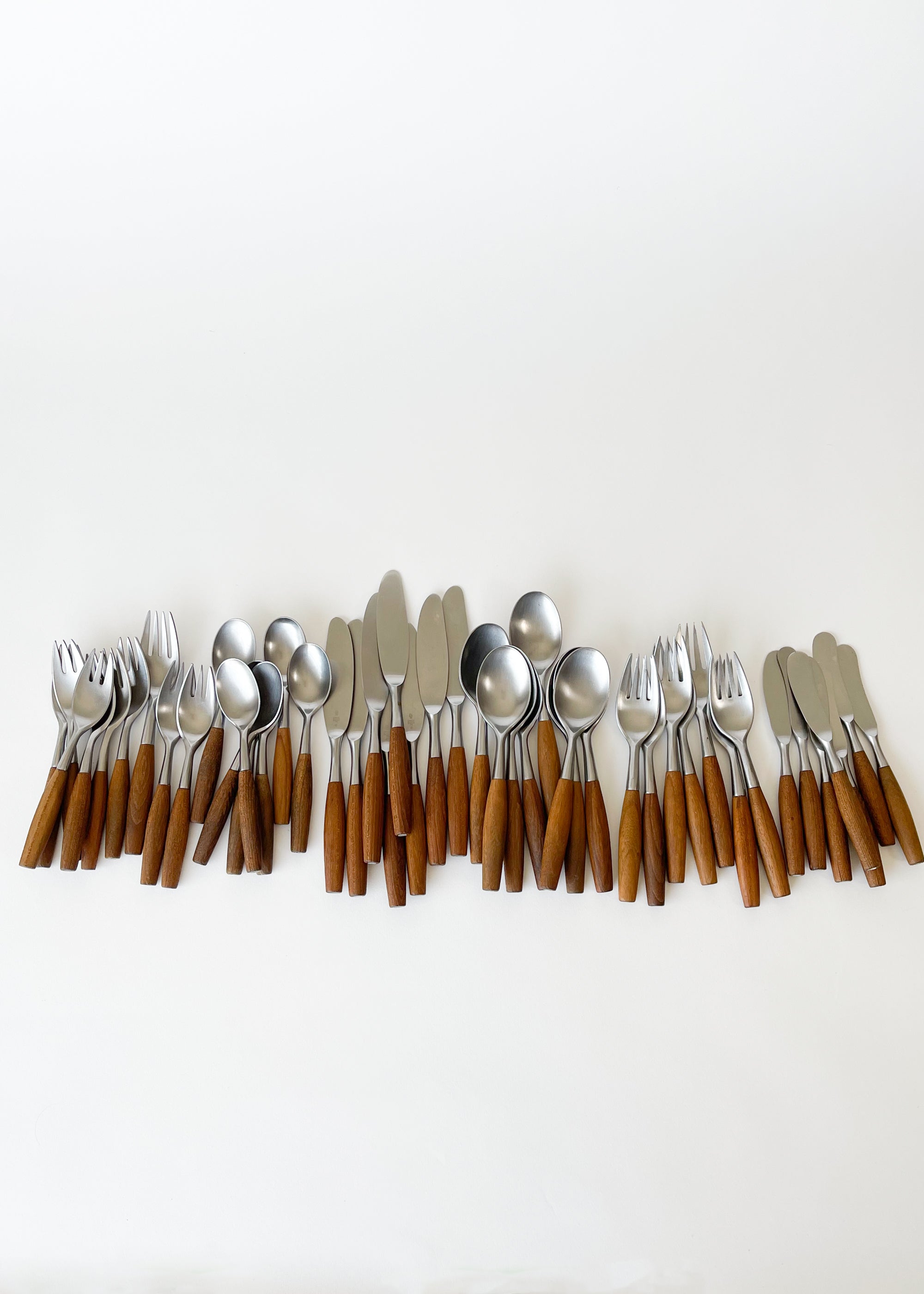 Vintage MCM Dansk Fjord Flatware Set