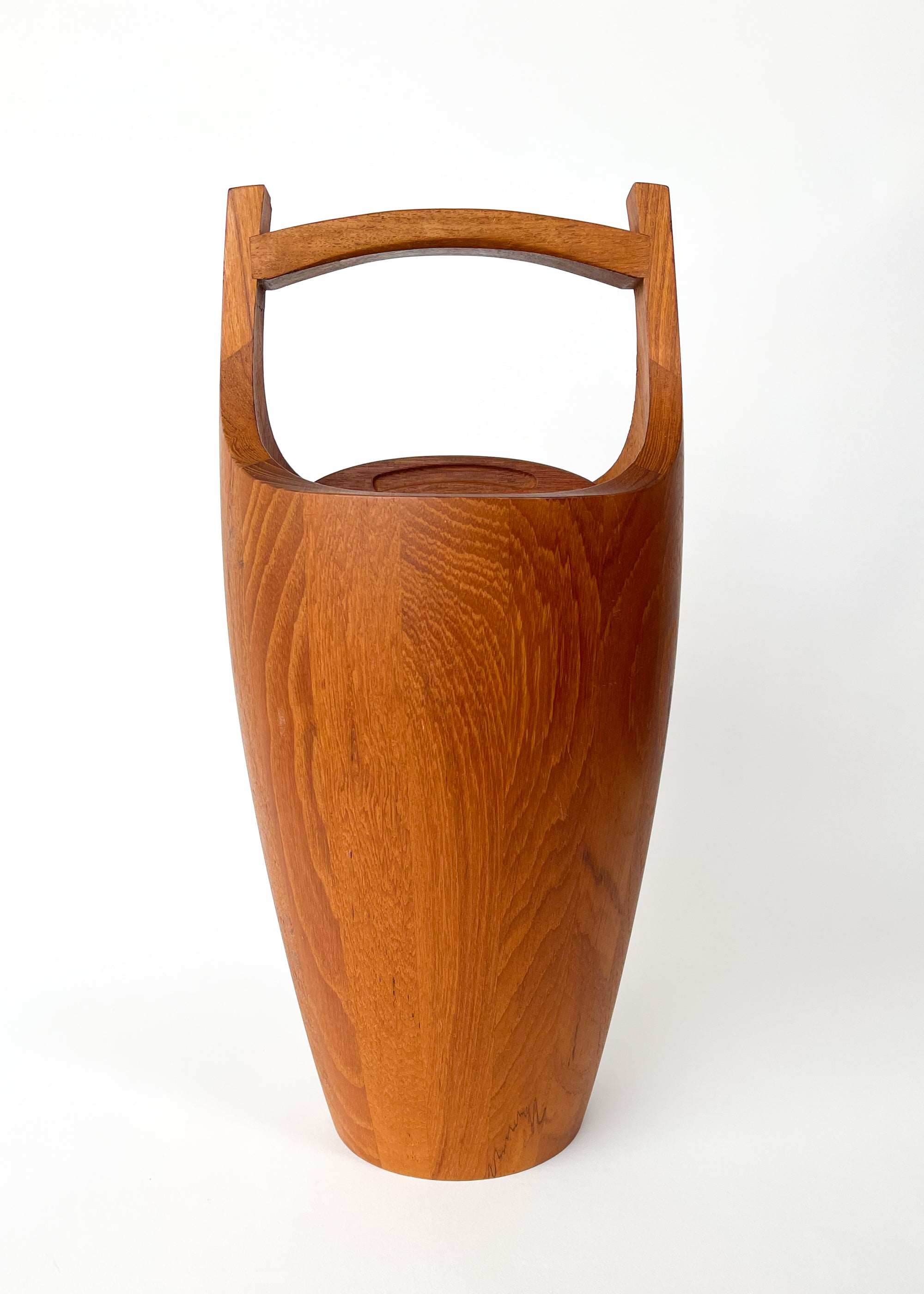 Vintage MCM Dansk Teak Large Ice Bucket by Jens Quistgaard